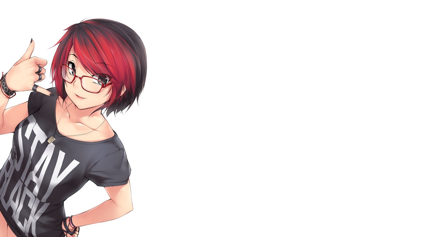 Short Hair Anime Girl Wallpapers