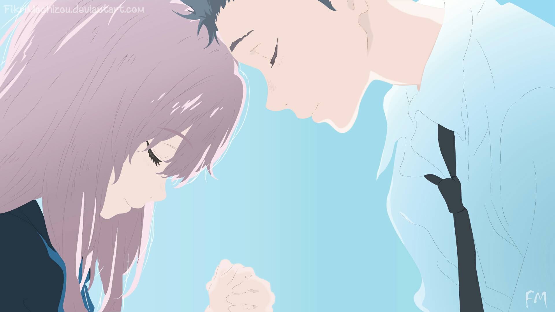 Shouko Nishimiya And Shouya Ishida Wallpapers