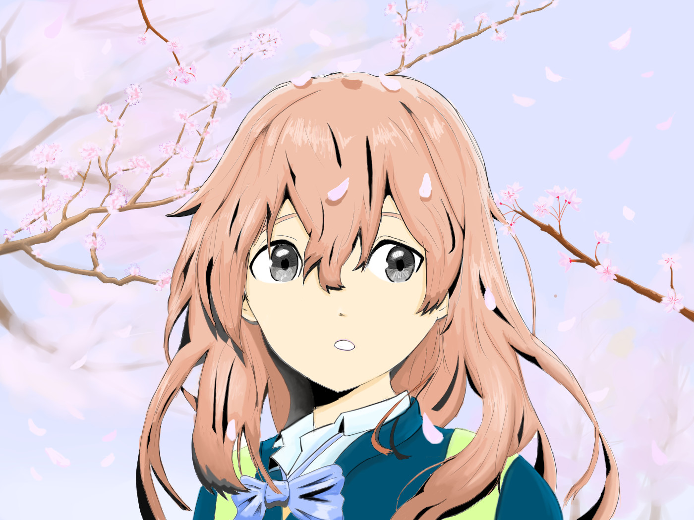 Shouko Nishimiya Art Wallpapers