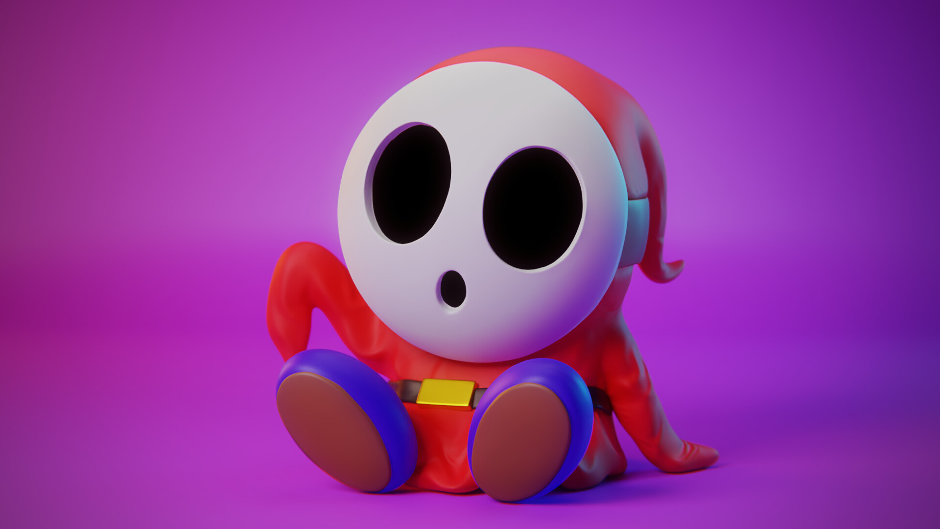 Shy Guy Background