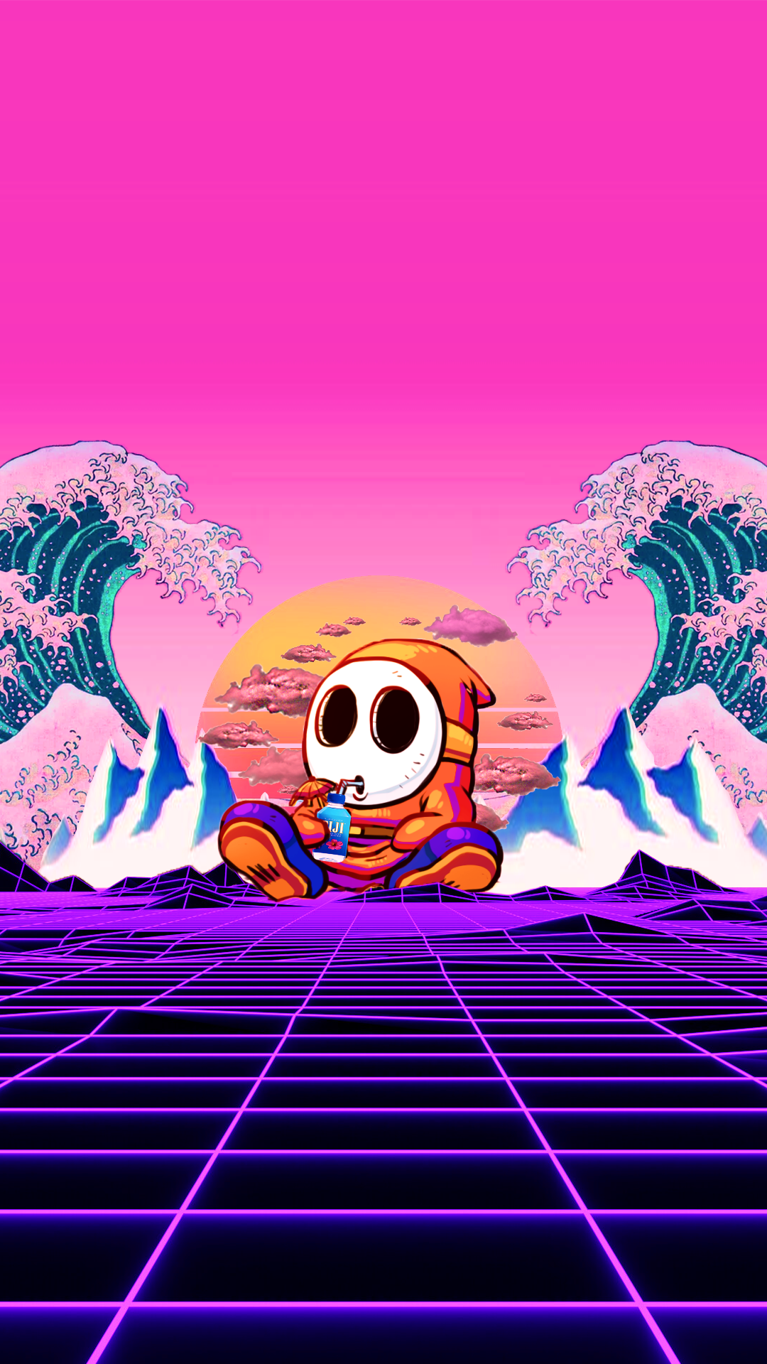 Shy Guy Background