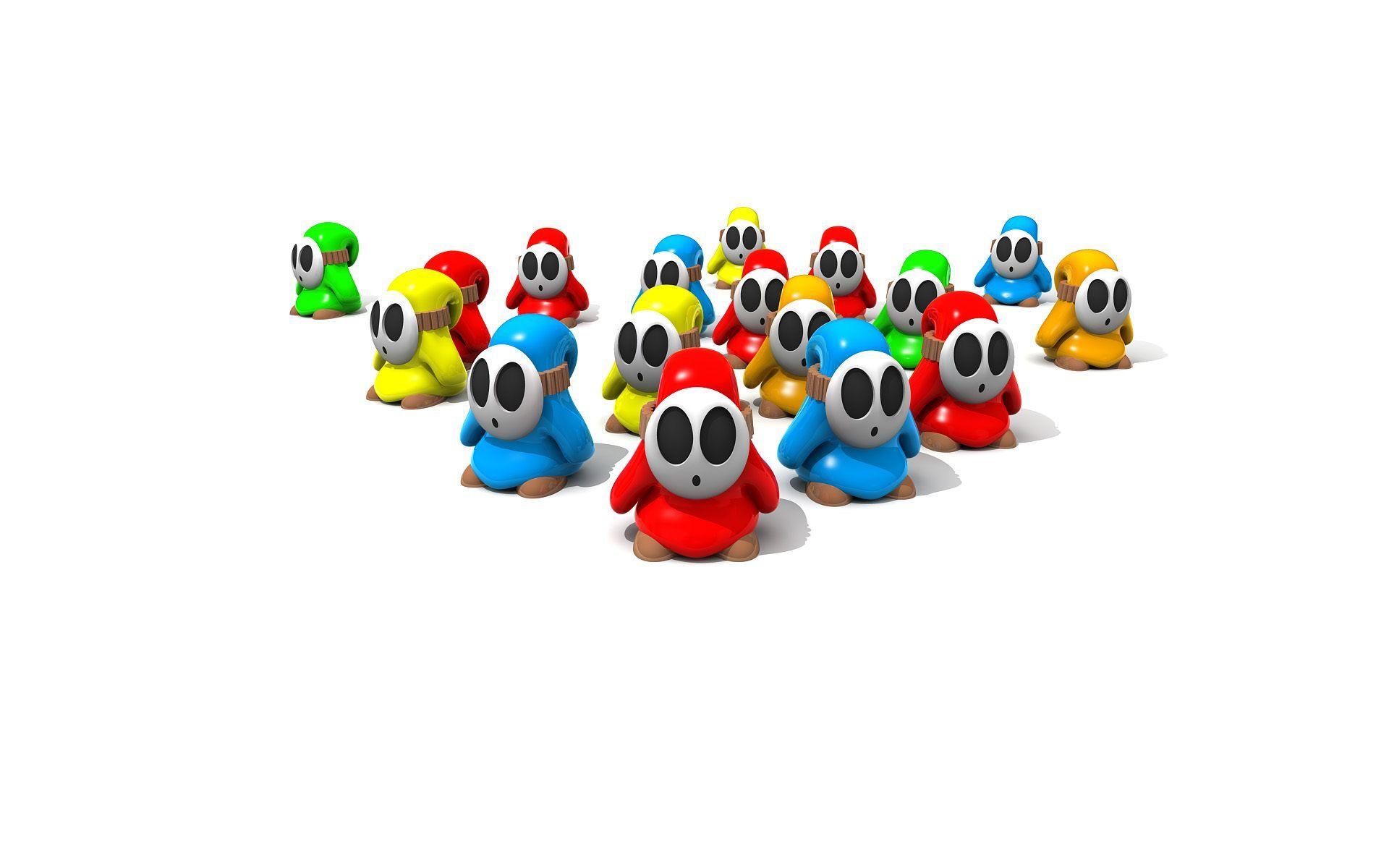 Shy Guy Background