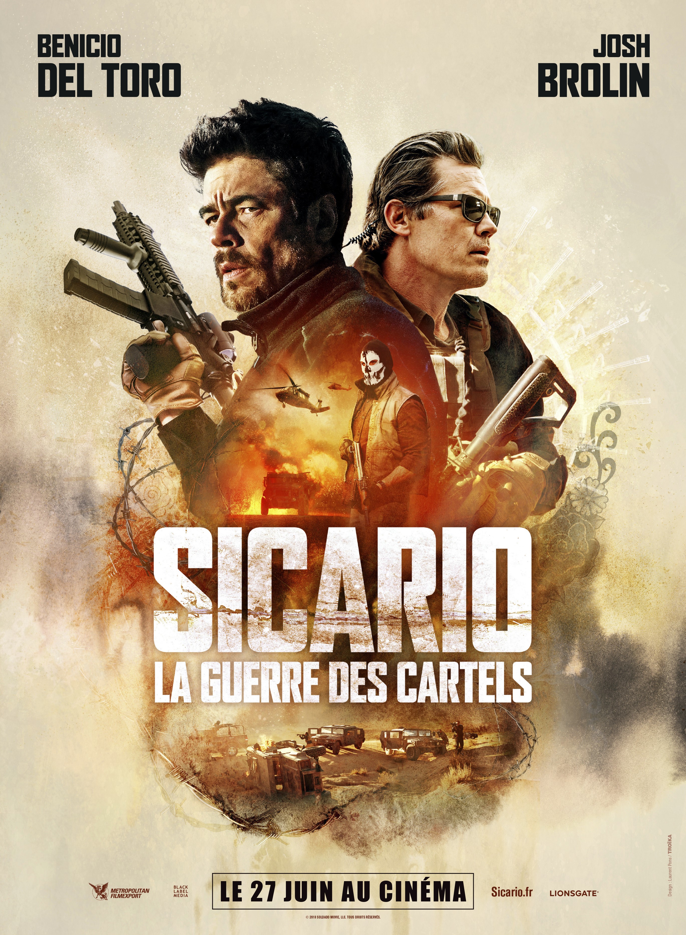 Sicario Day Of The Soldado Movie Poster 2018 Wallpapers