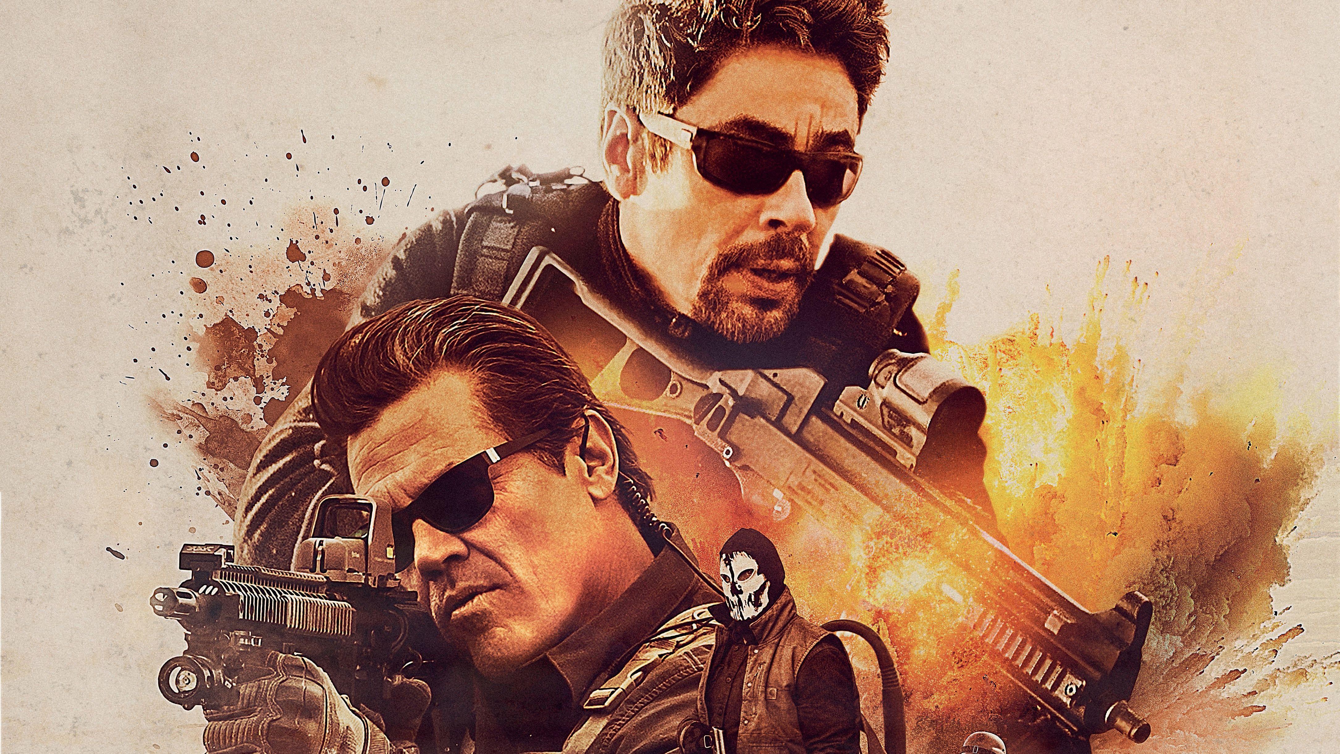 Sicario Day Of The Soldado Movie Poster 2018 Wallpapers