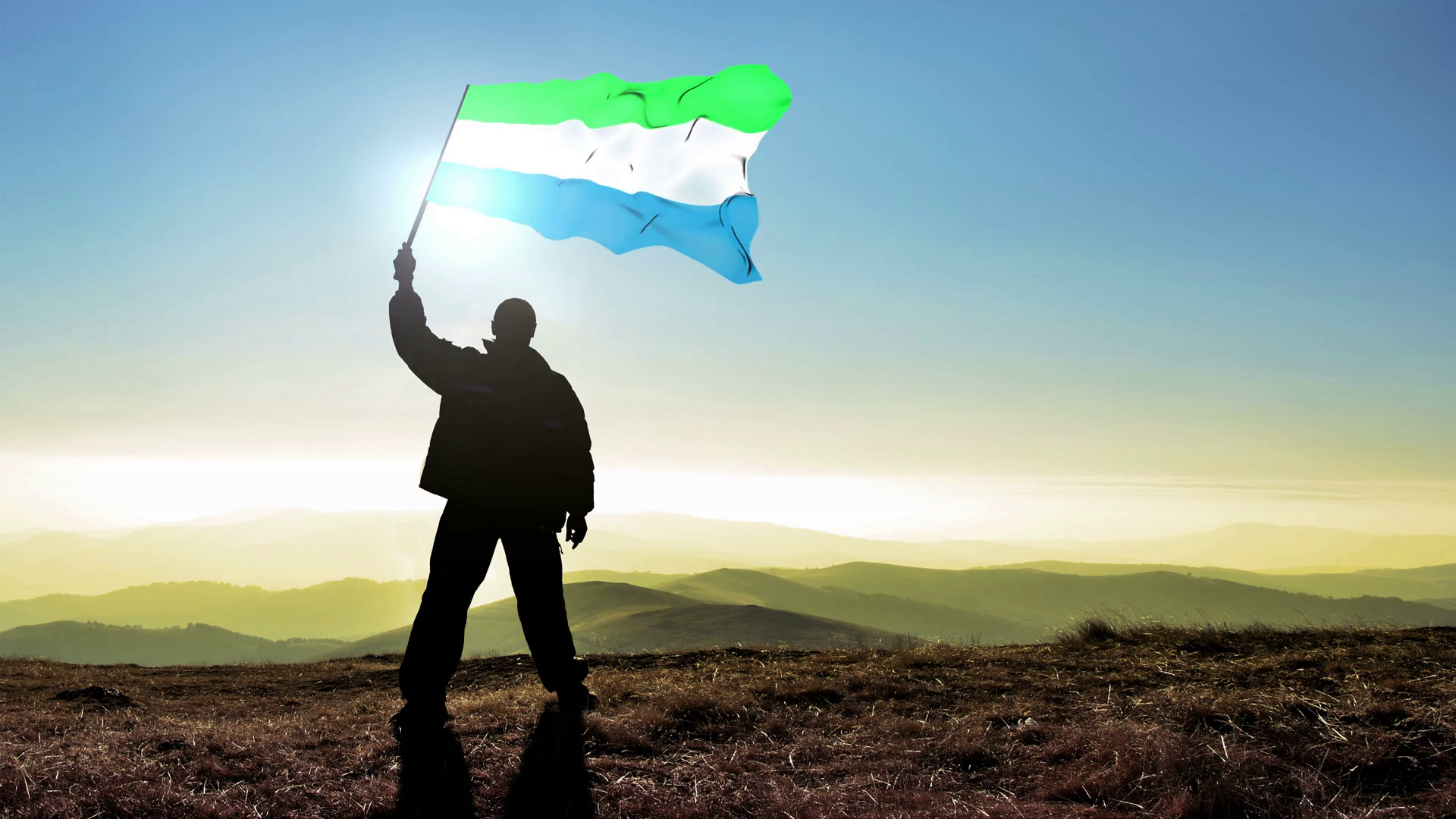 Sierra Leone Flag Wallpapers