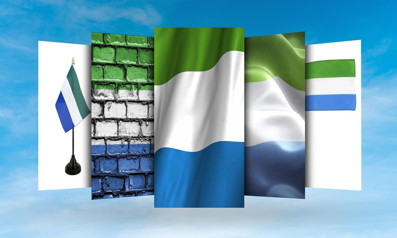 Sierra Leone Flag Wallpapers