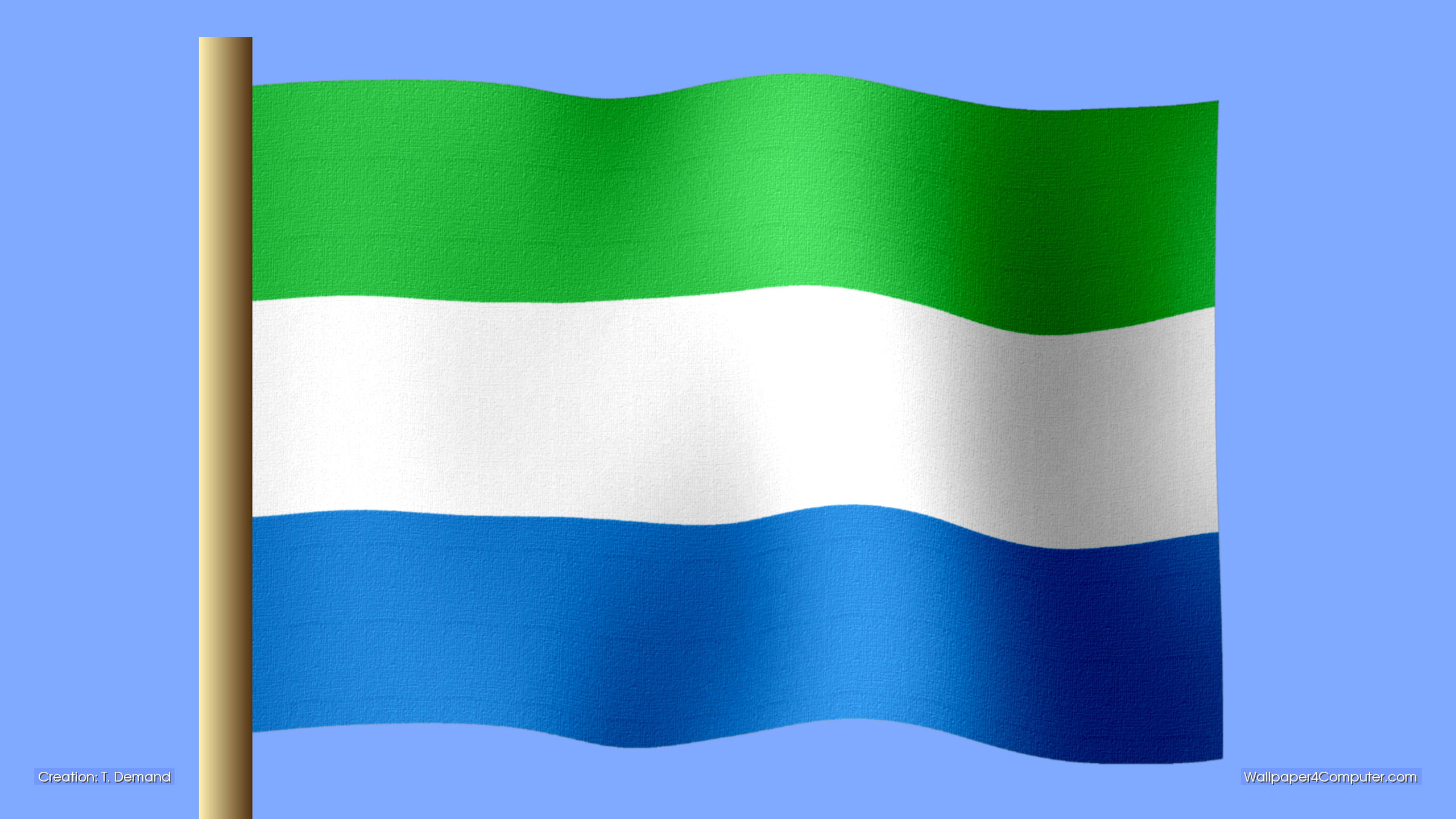 Sierra Leone Flag Wallpapers