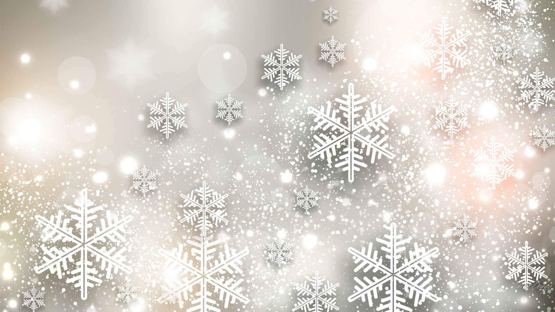 Silver Christmas Wallpapers