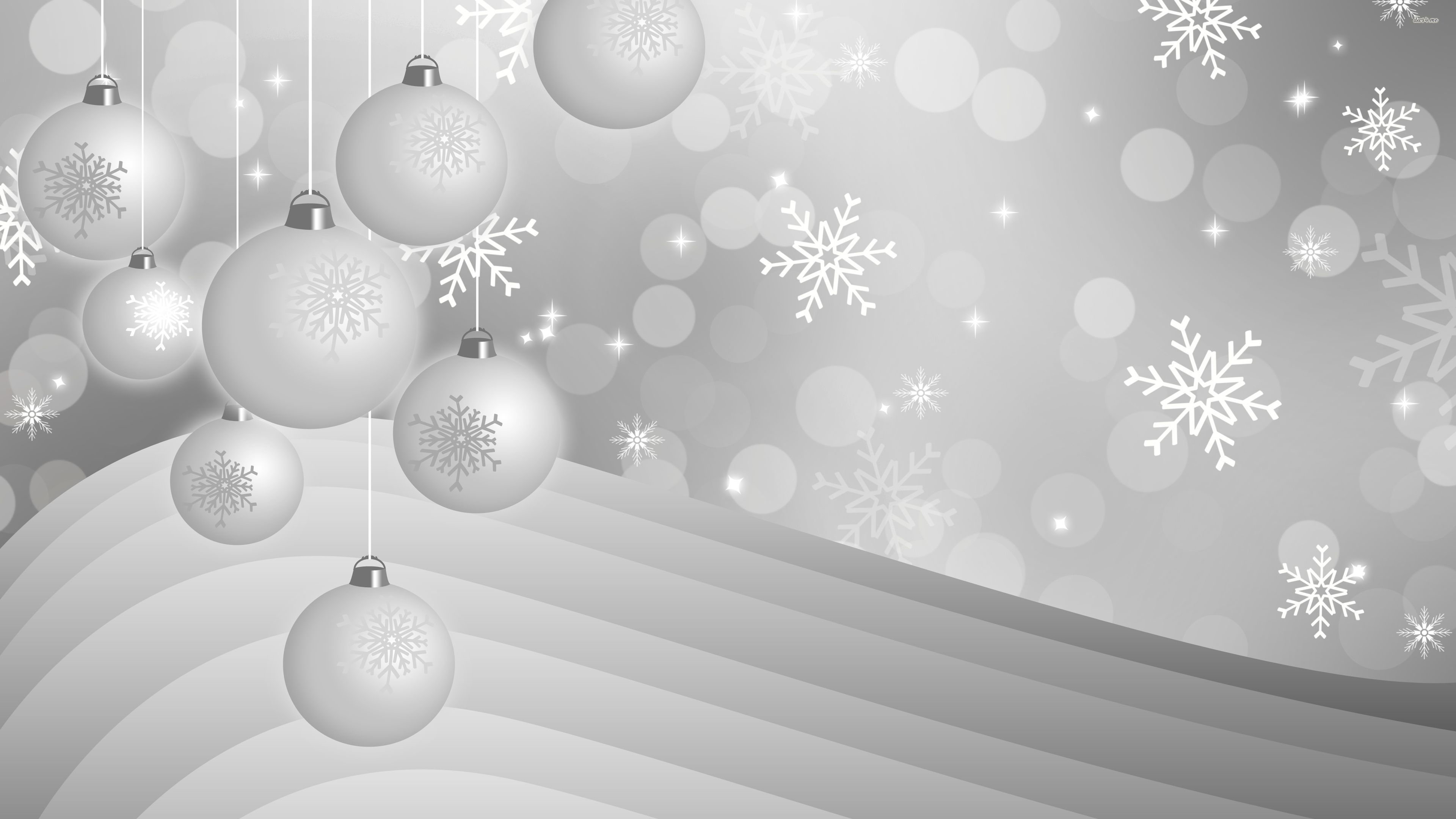 Silver Christmas Wallpapers