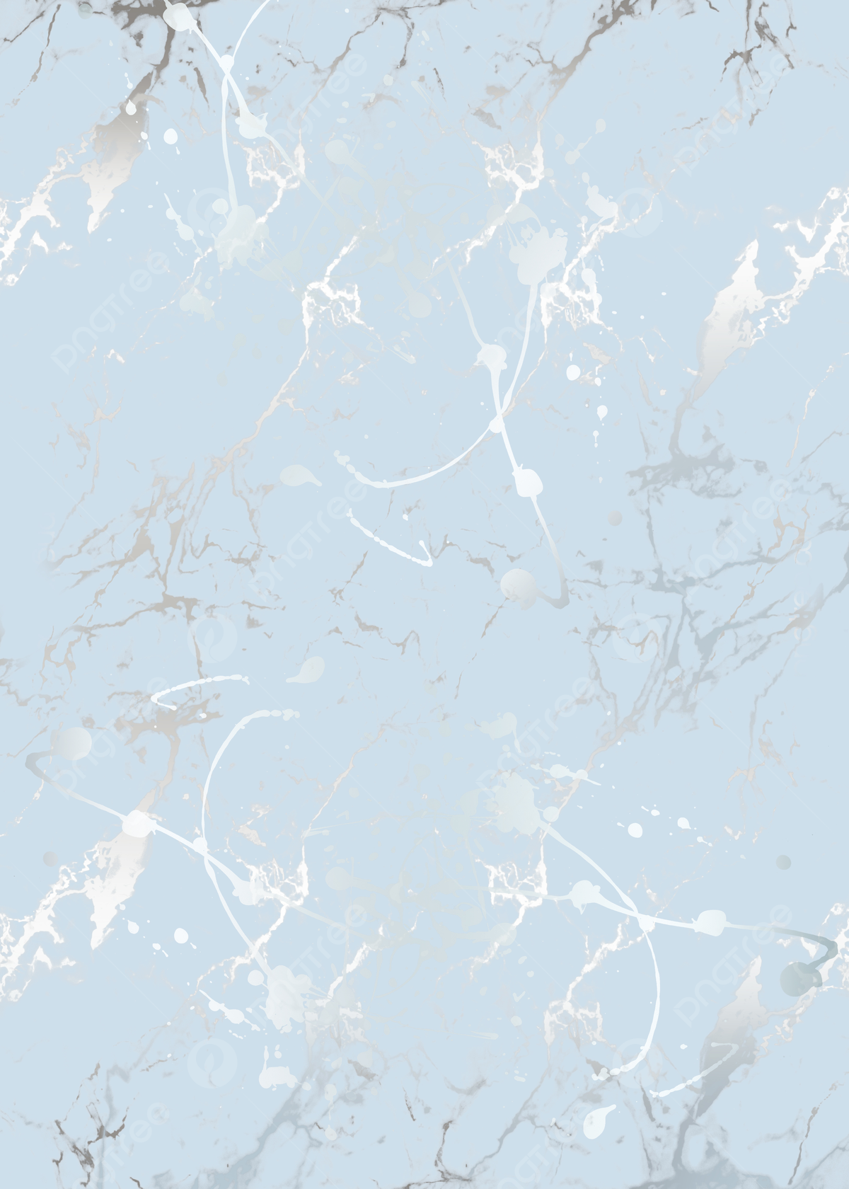 Silver Marble Background