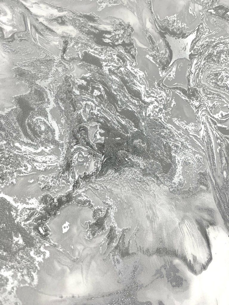 Silver Marble Background