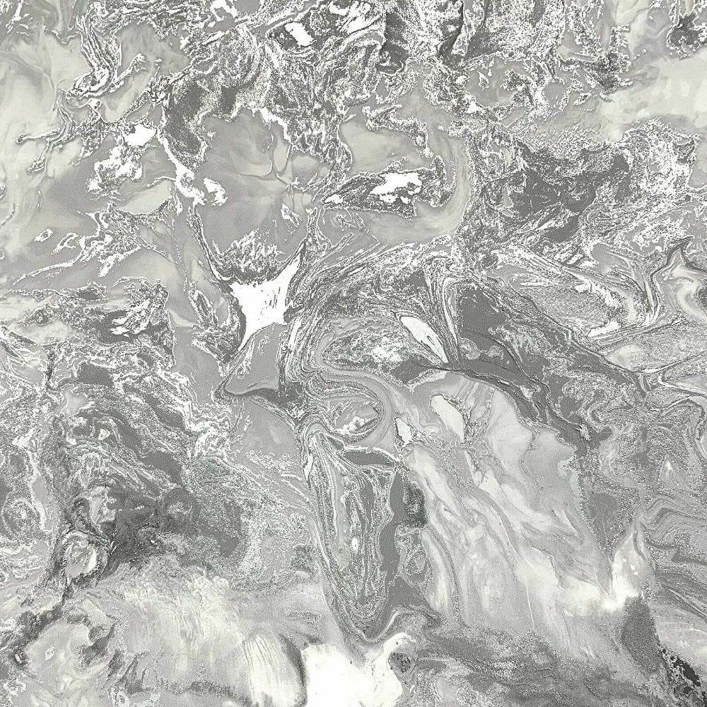 Silver Marble Background