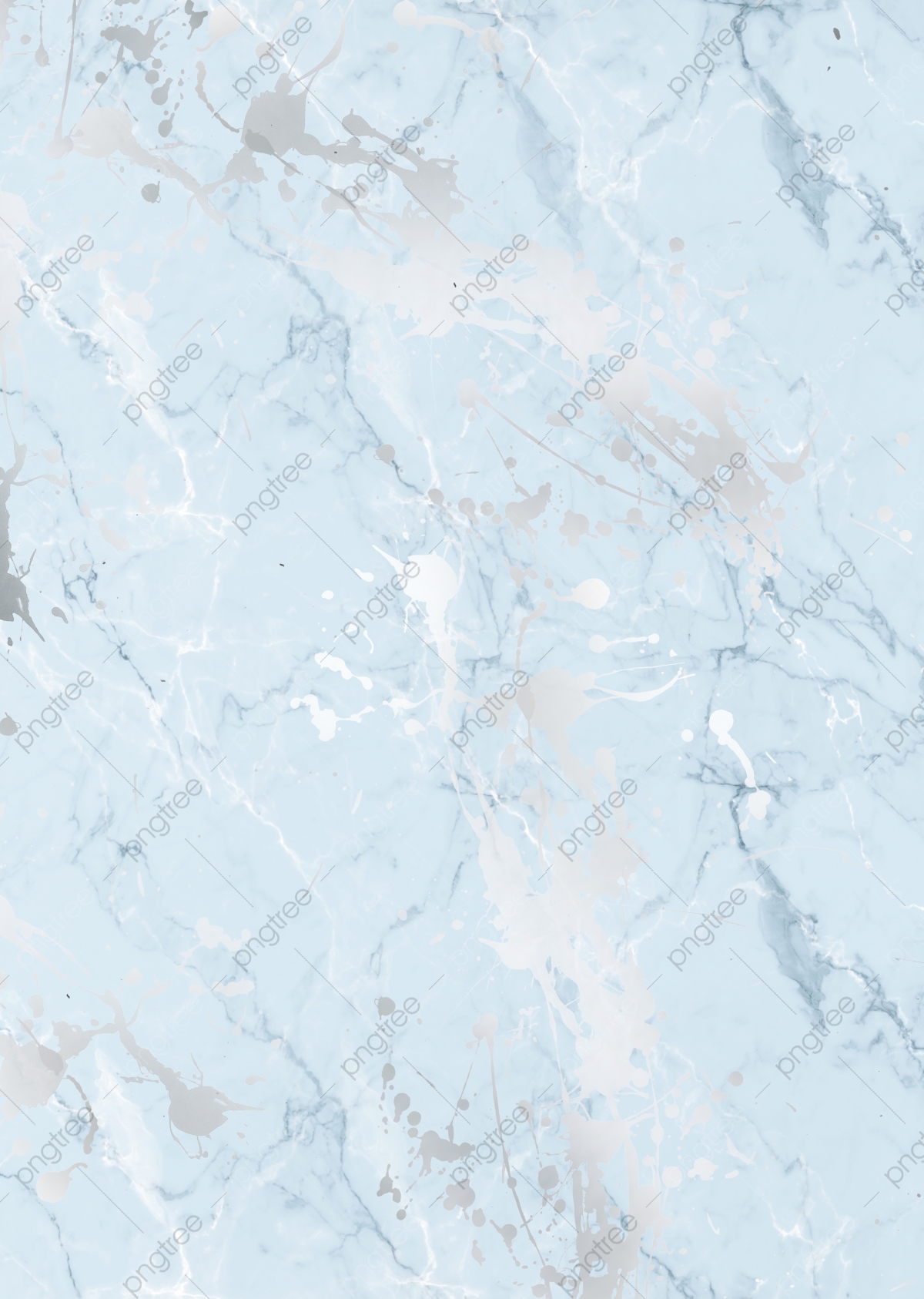 Silver Marble Background