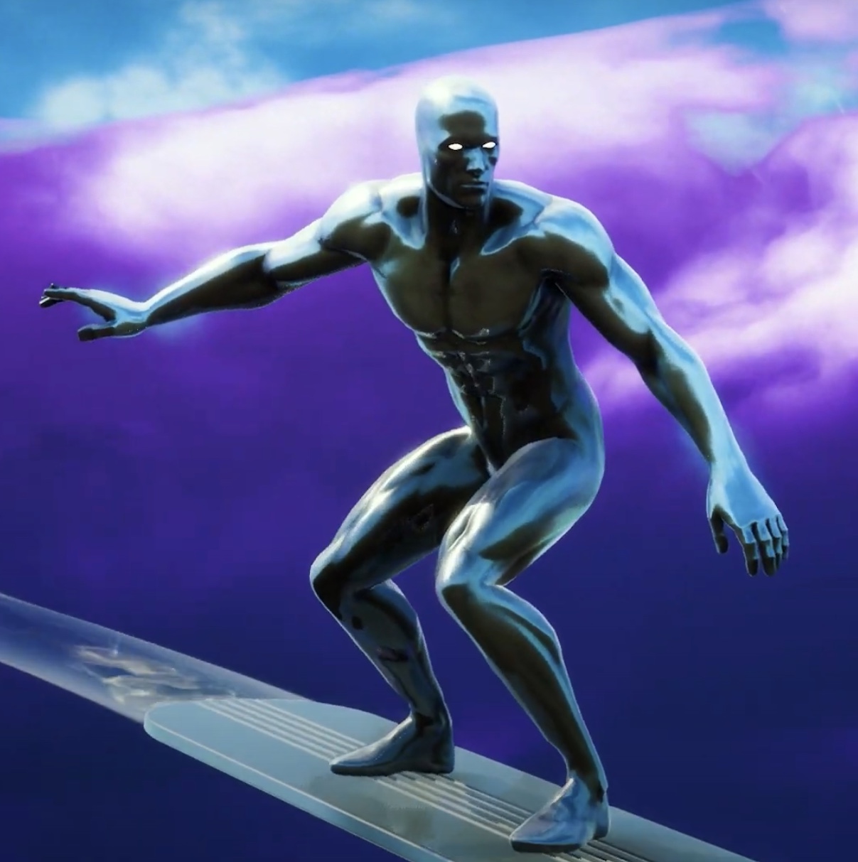 Silver Surfer Fortnite Wallpapers