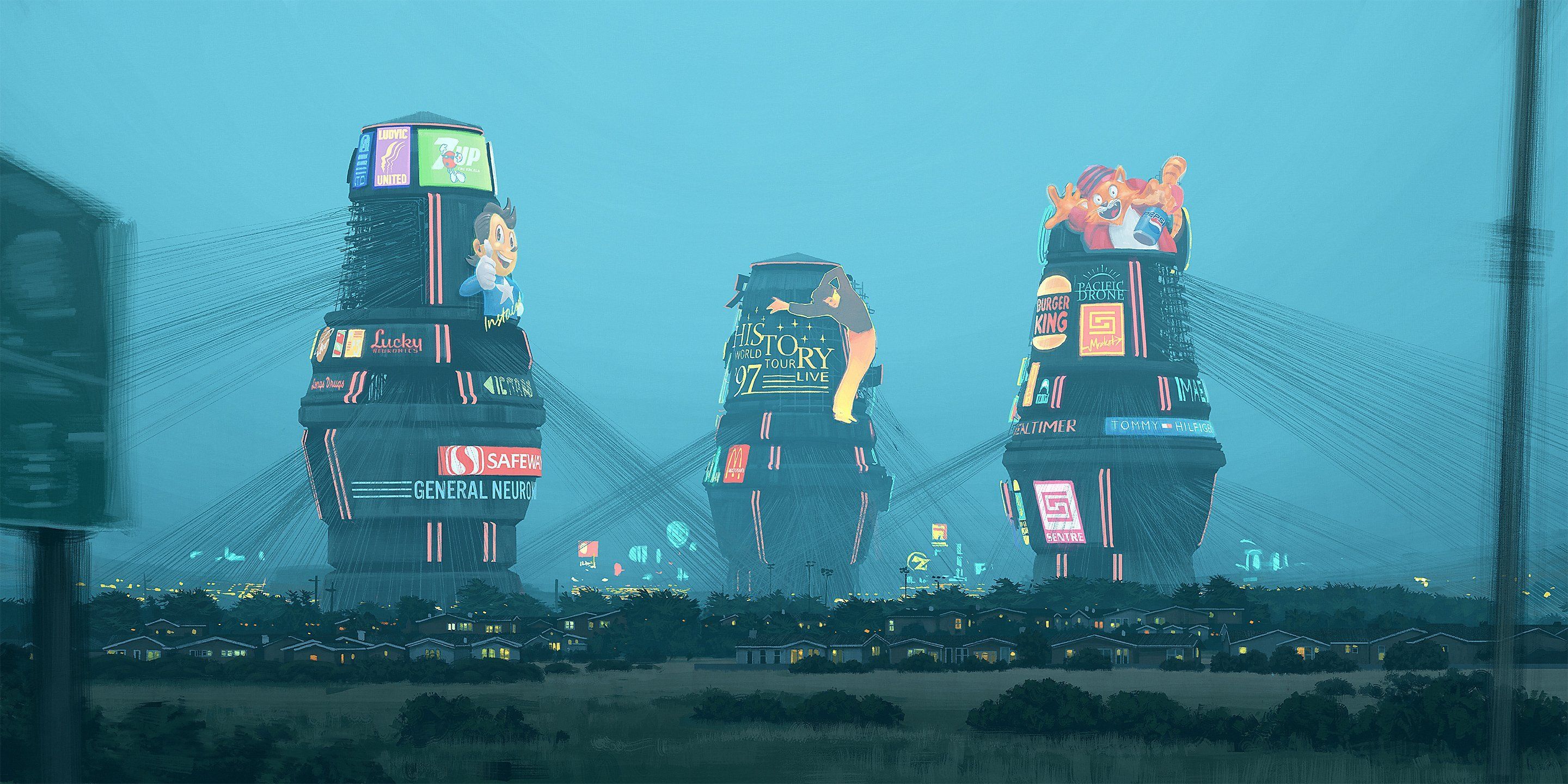 Simon Stalenhag Wallpapers