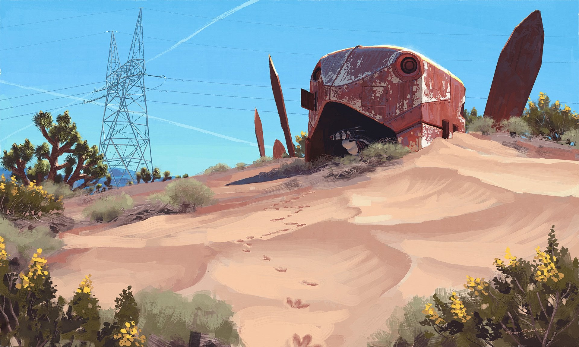 Simon Stalenhag Wallpapers