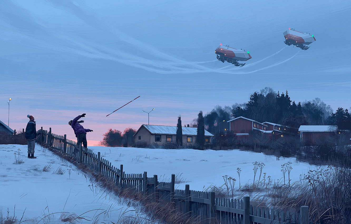 Simon Stalenhag Wallpapers