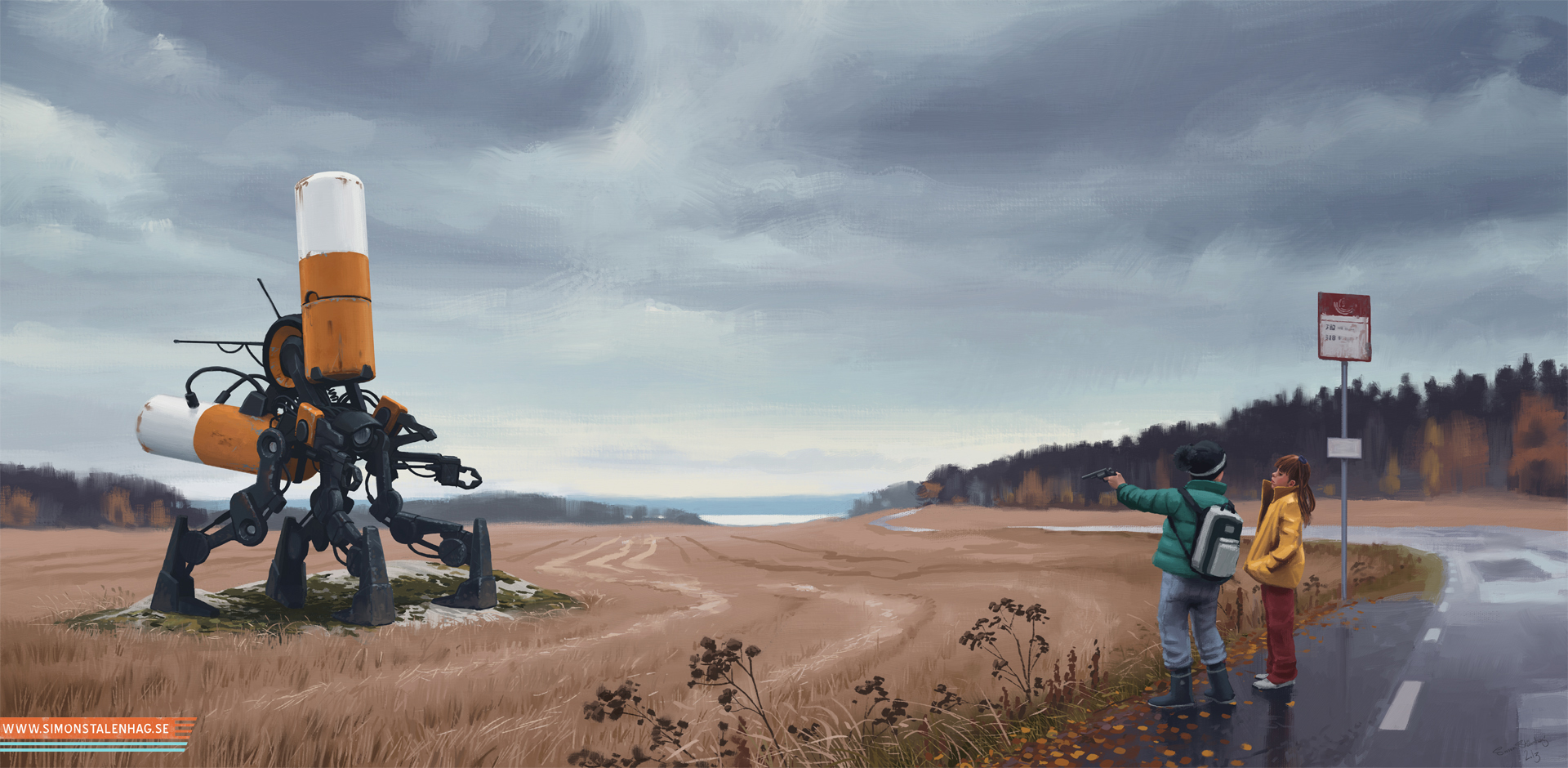 Simon Stalenhag Wallpapers