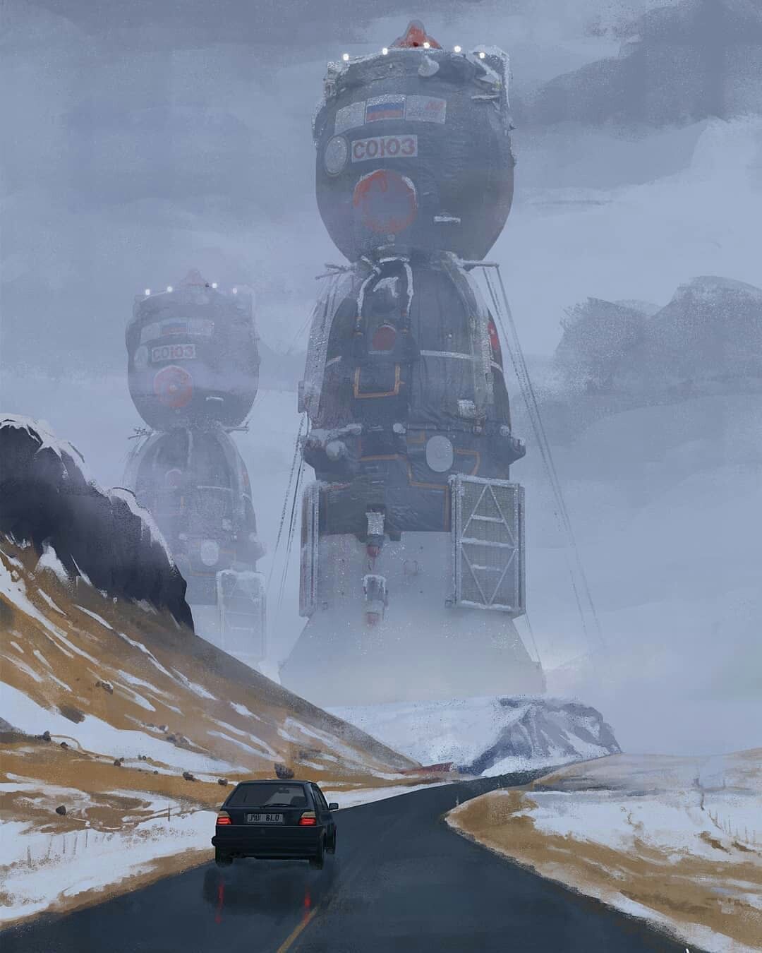 Simon Stalenhag Wallpapers