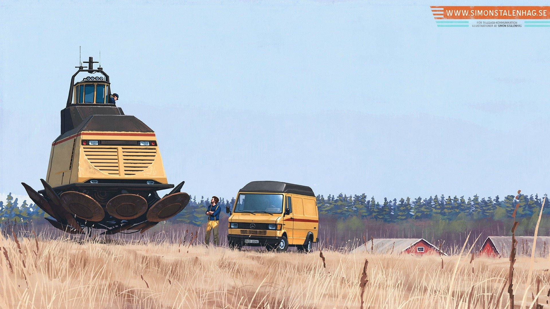 Simon Stalenhag Wallpapers