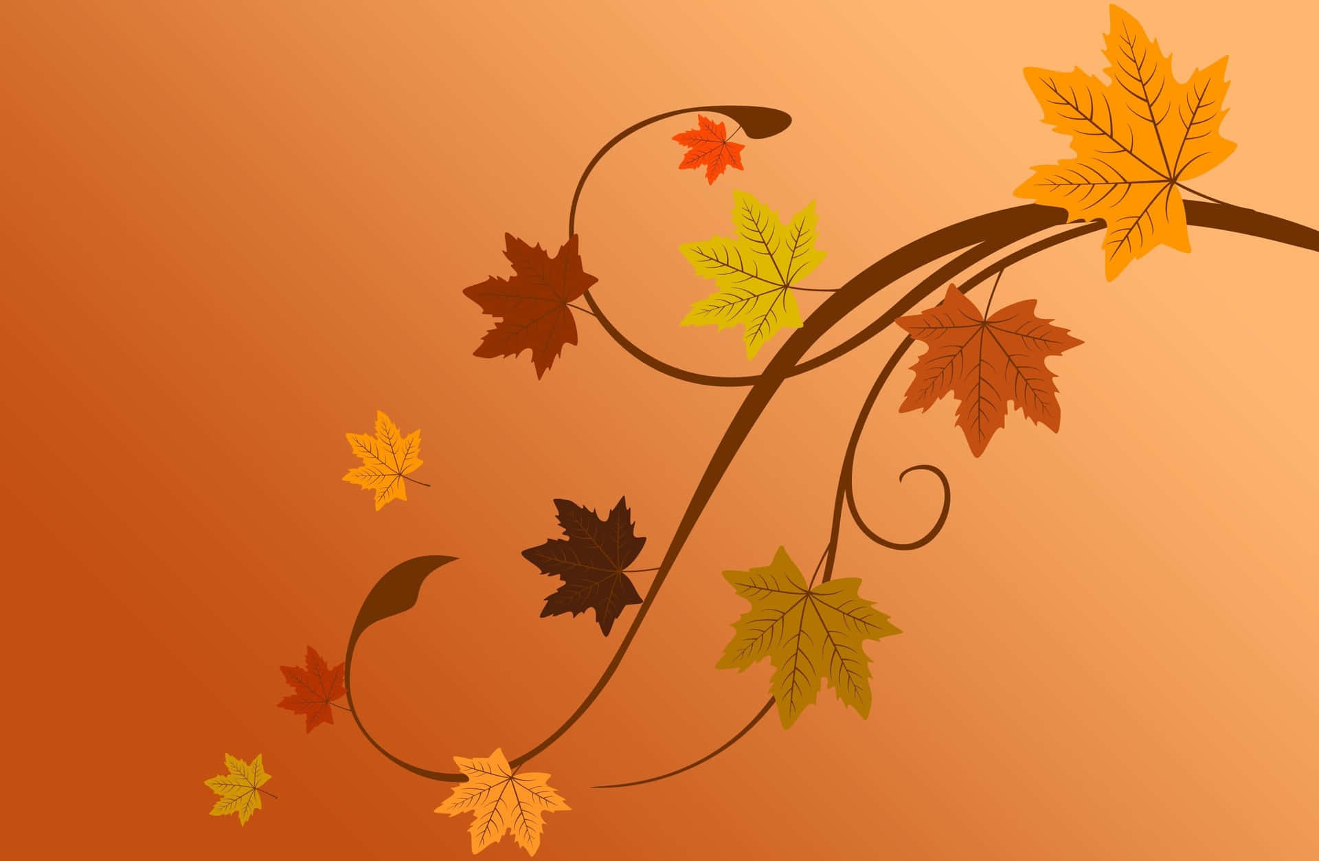 Simple Fall Background