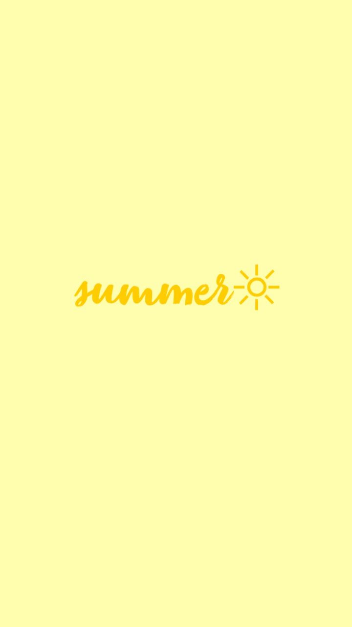 Simple Summer Wallpapers