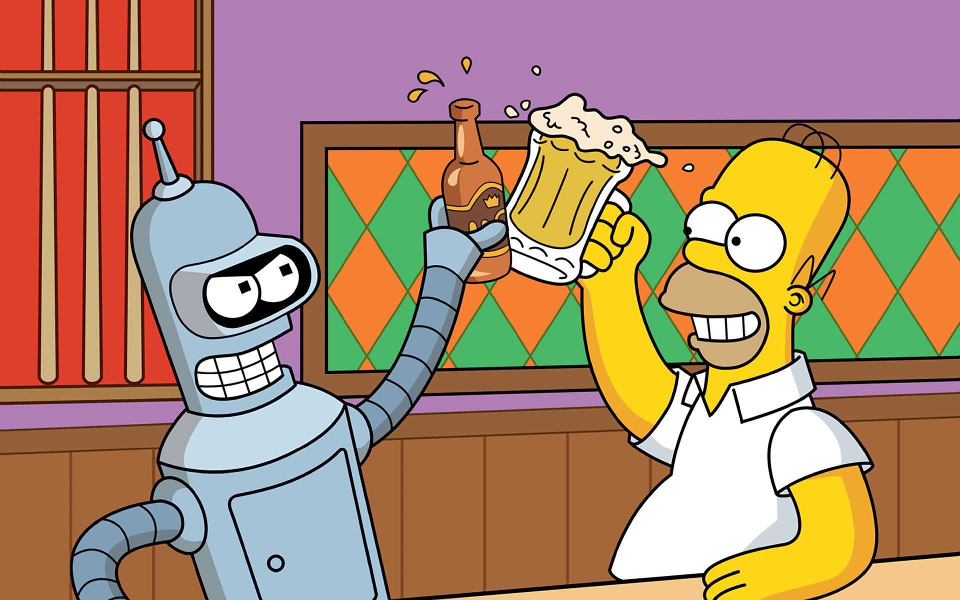 Simpsons Alcohol Wallpapers