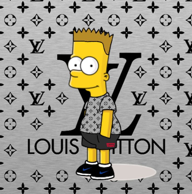 Simpsons Louis Vuitton Wallpapers