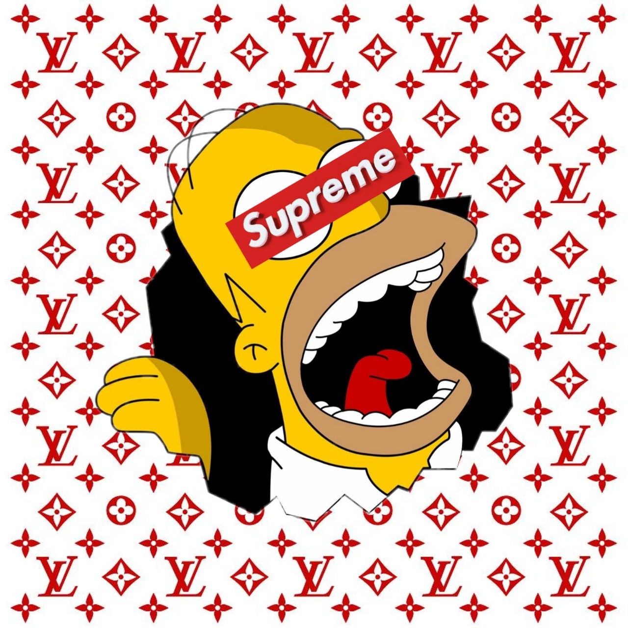 Simpsons Louis Vuitton Wallpapers