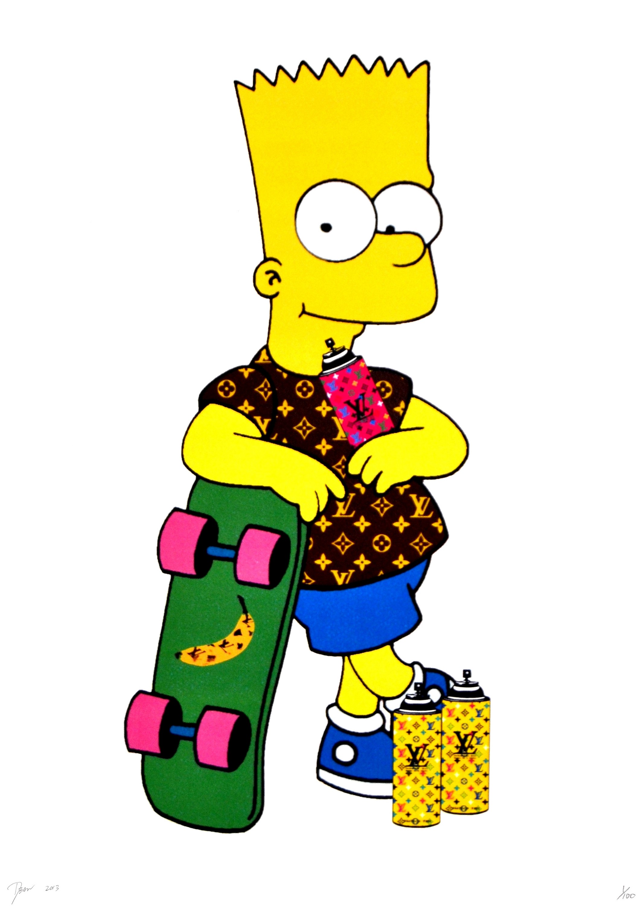 Simpsons Louis Vuitton Wallpapers