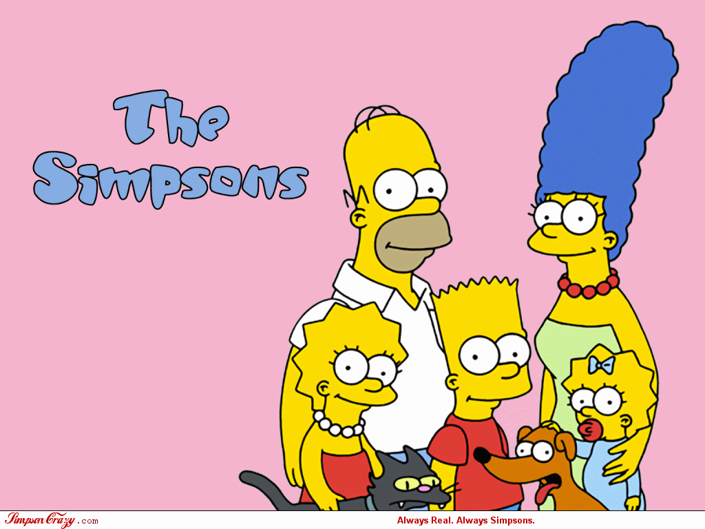 Simpsons Pink Wallpapers