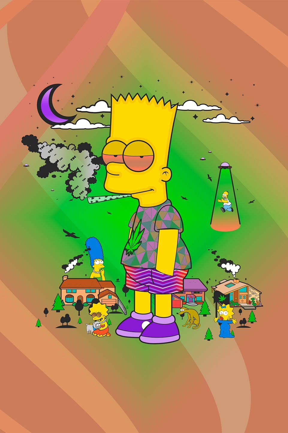 Simpsons Stoner Wallpapers