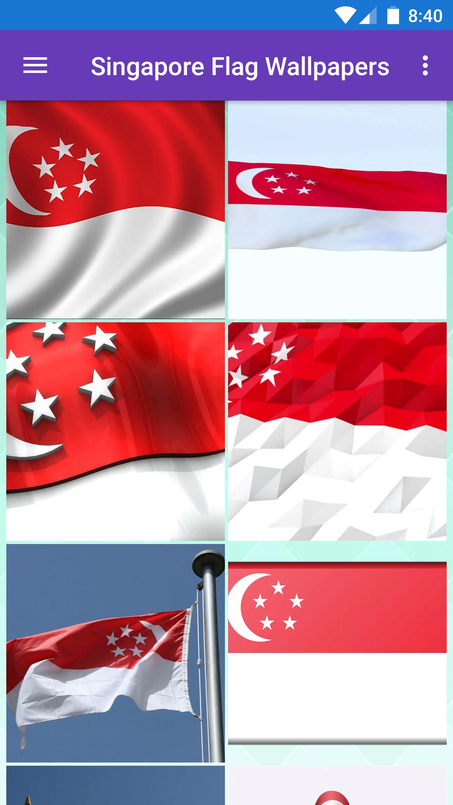 Singapore Flag Wallpapers