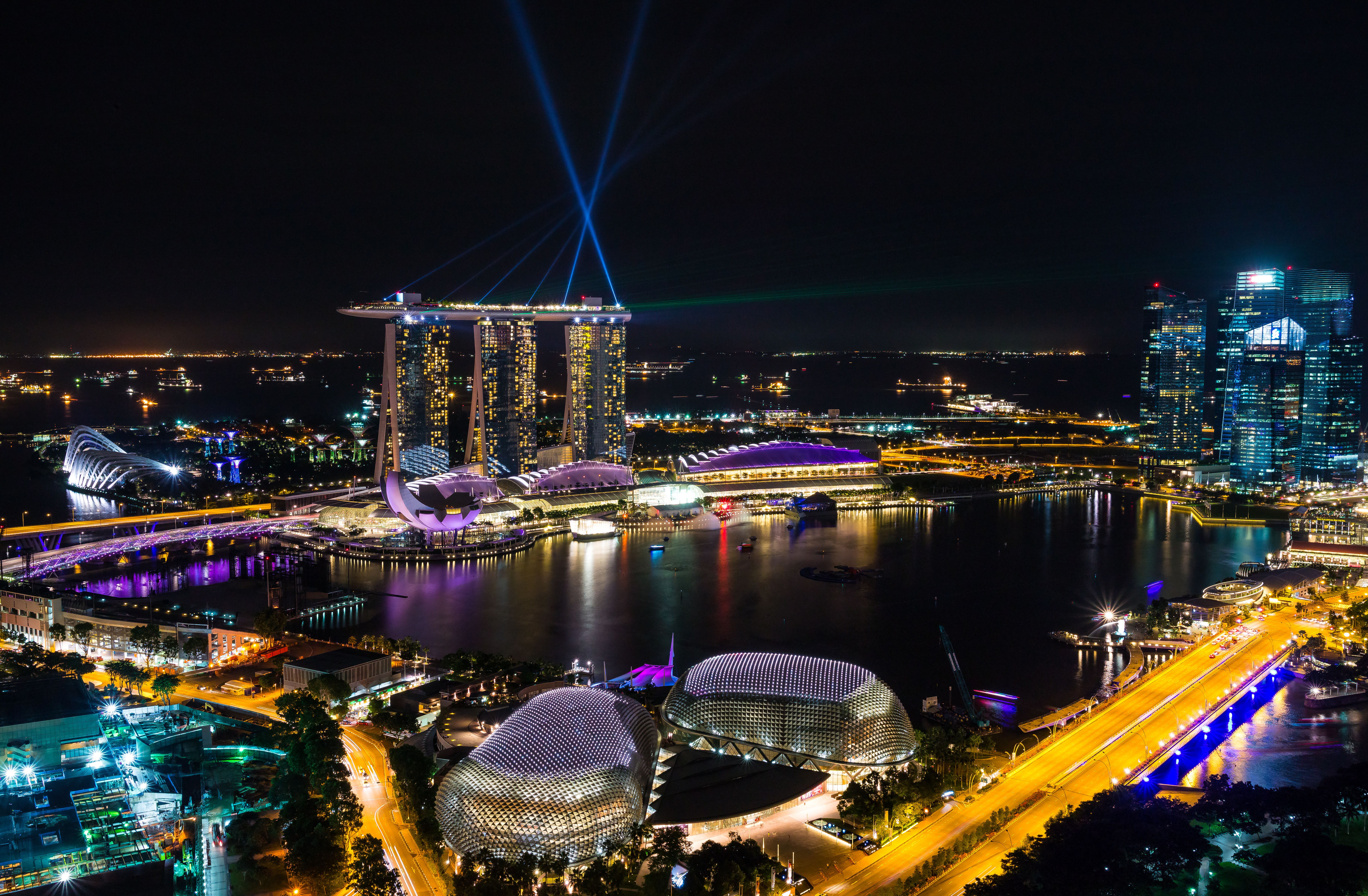 Singapore Skyline Wallpapers