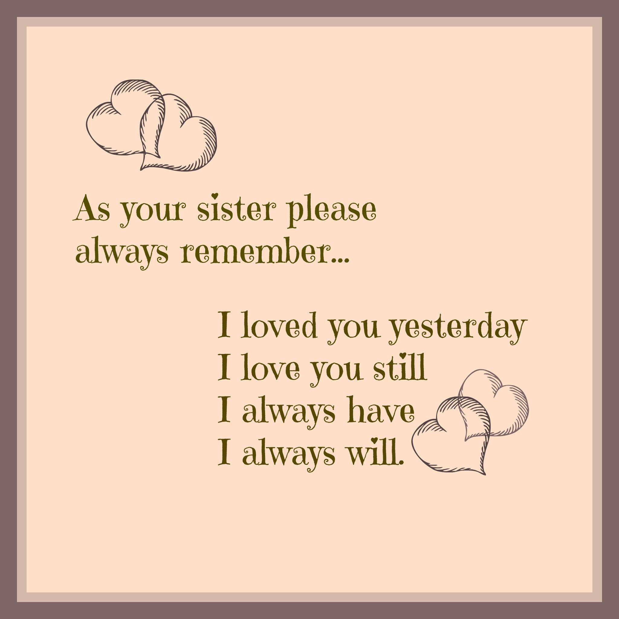 Sister Quotes Images Wallpapers