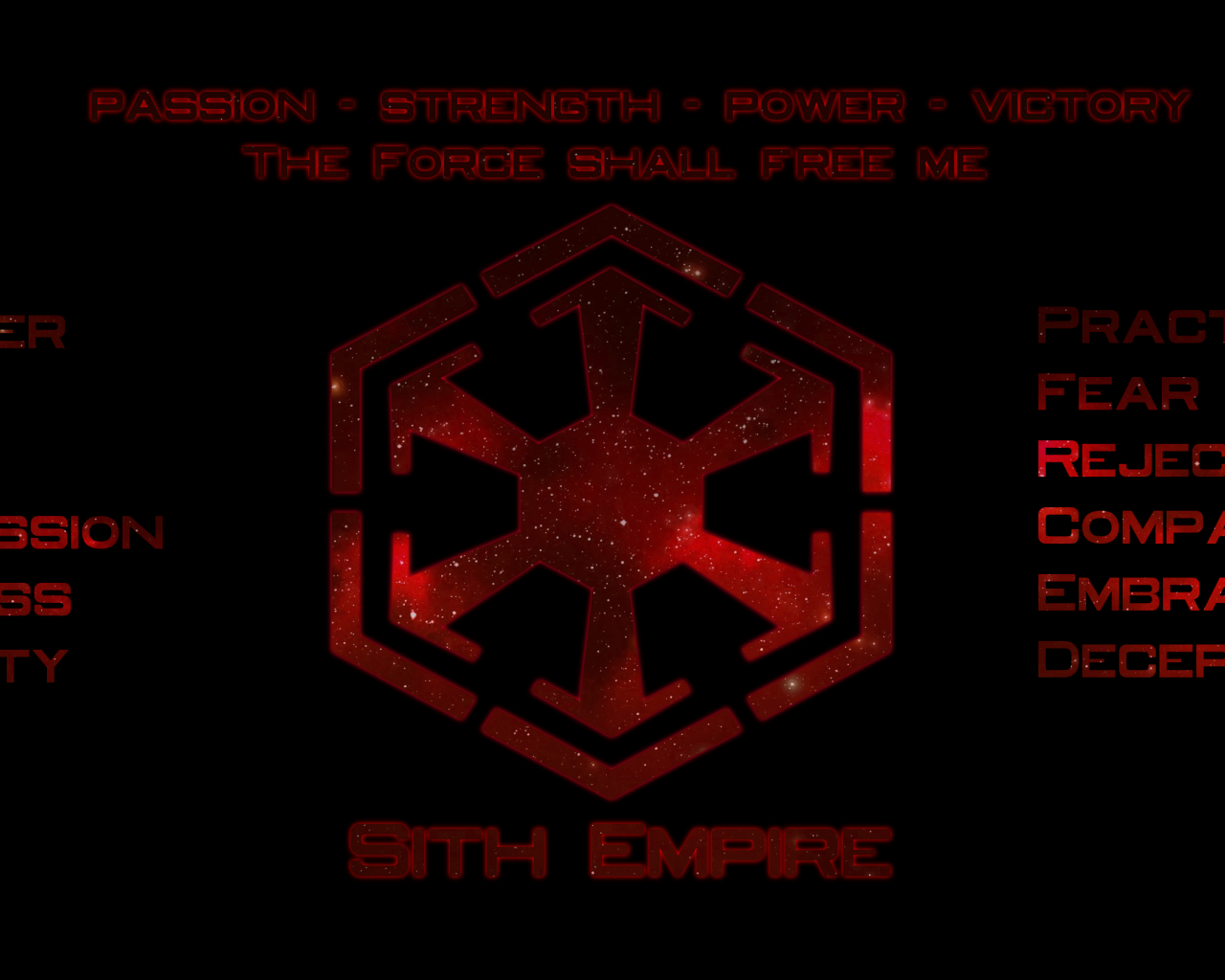 Sith Code Wallpapers