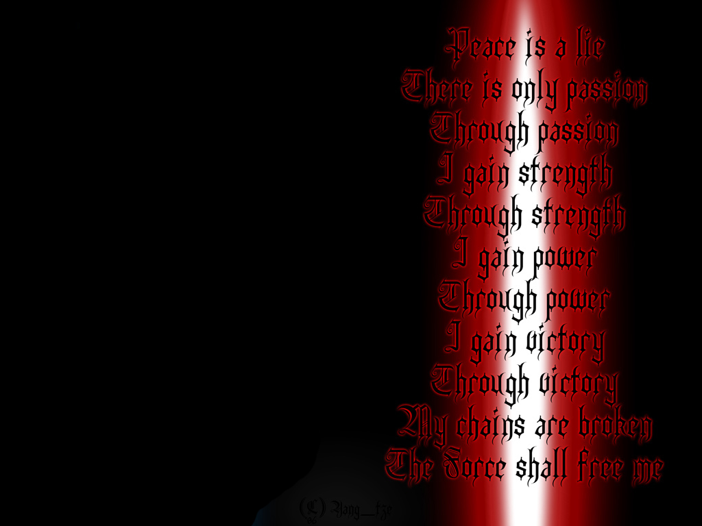 Sith Code Wallpapers