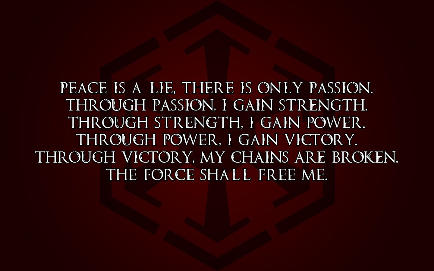 Sith Code Wallpapers