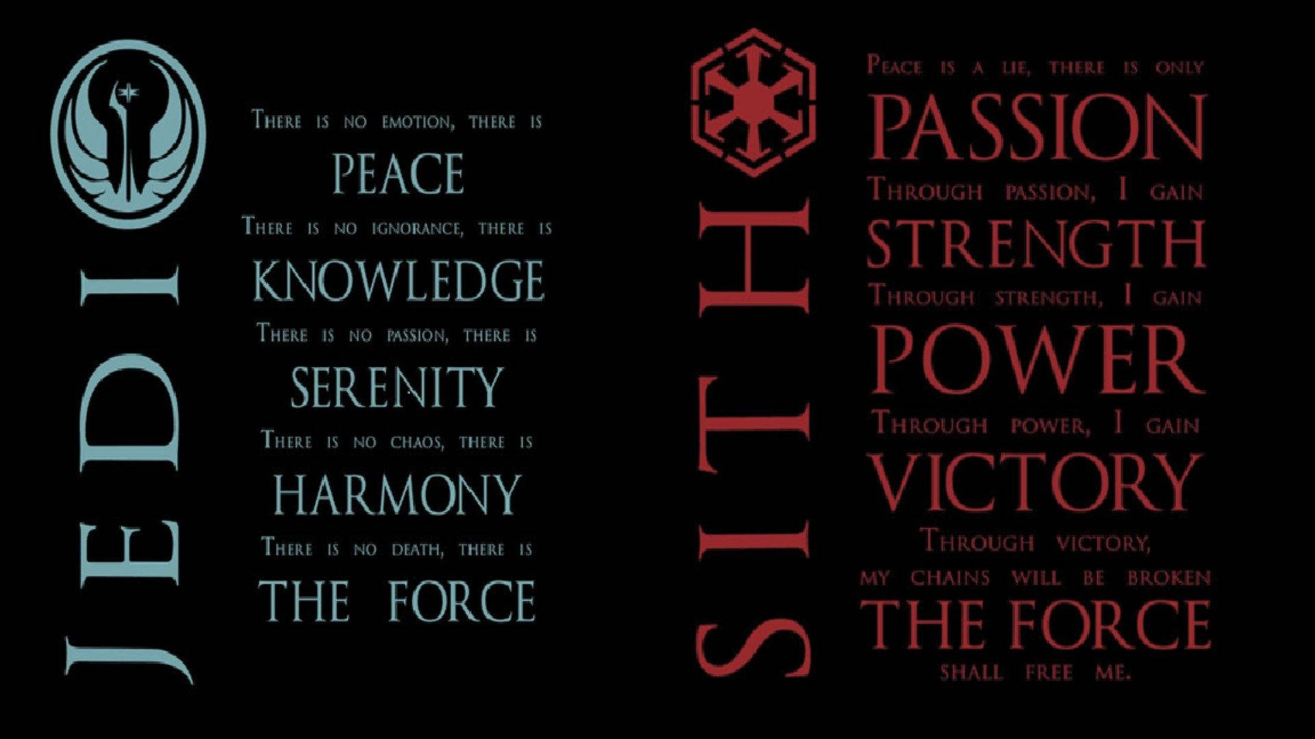 Sith Code Wallpapers