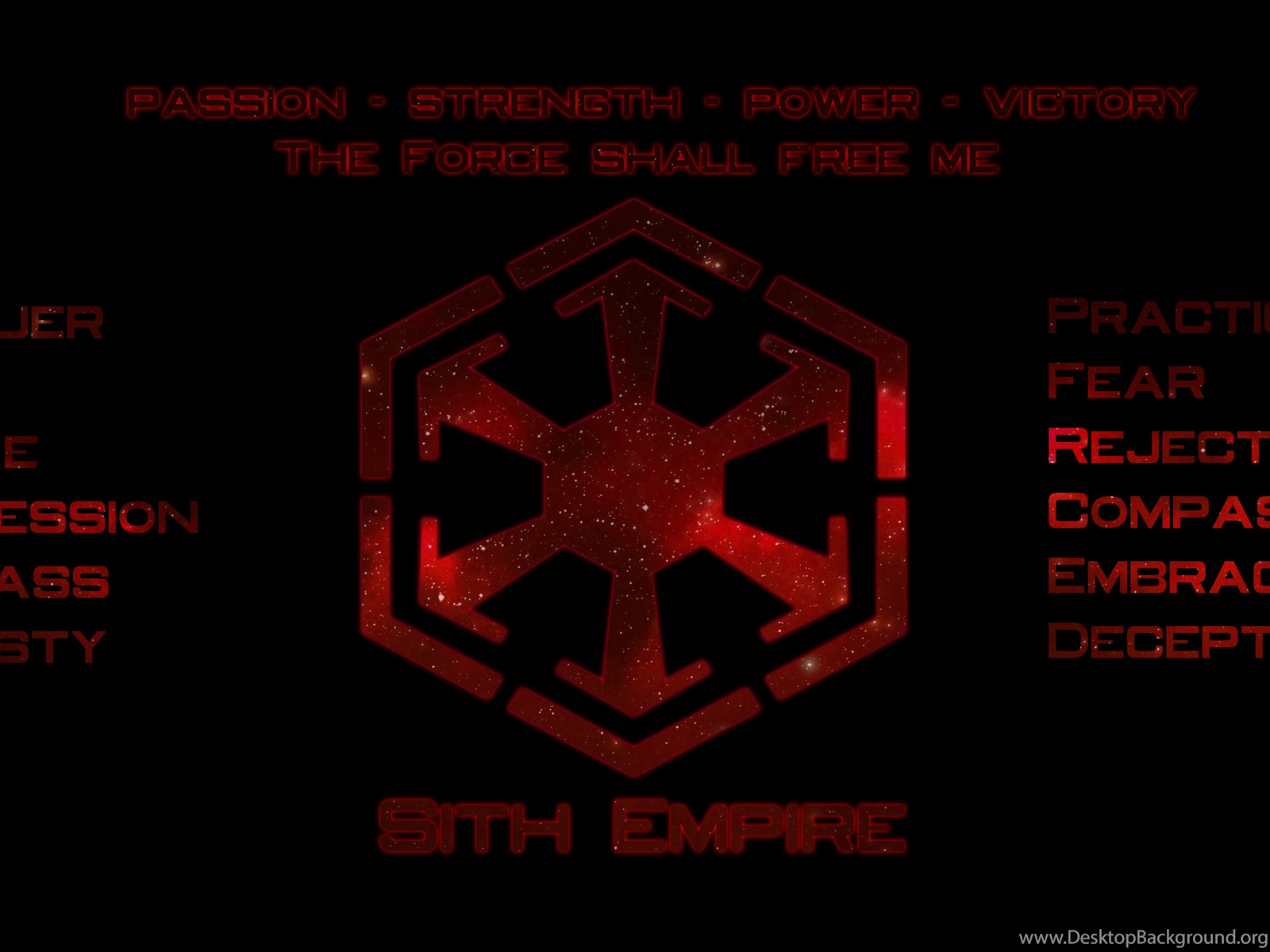 Sith Code Wallpapers