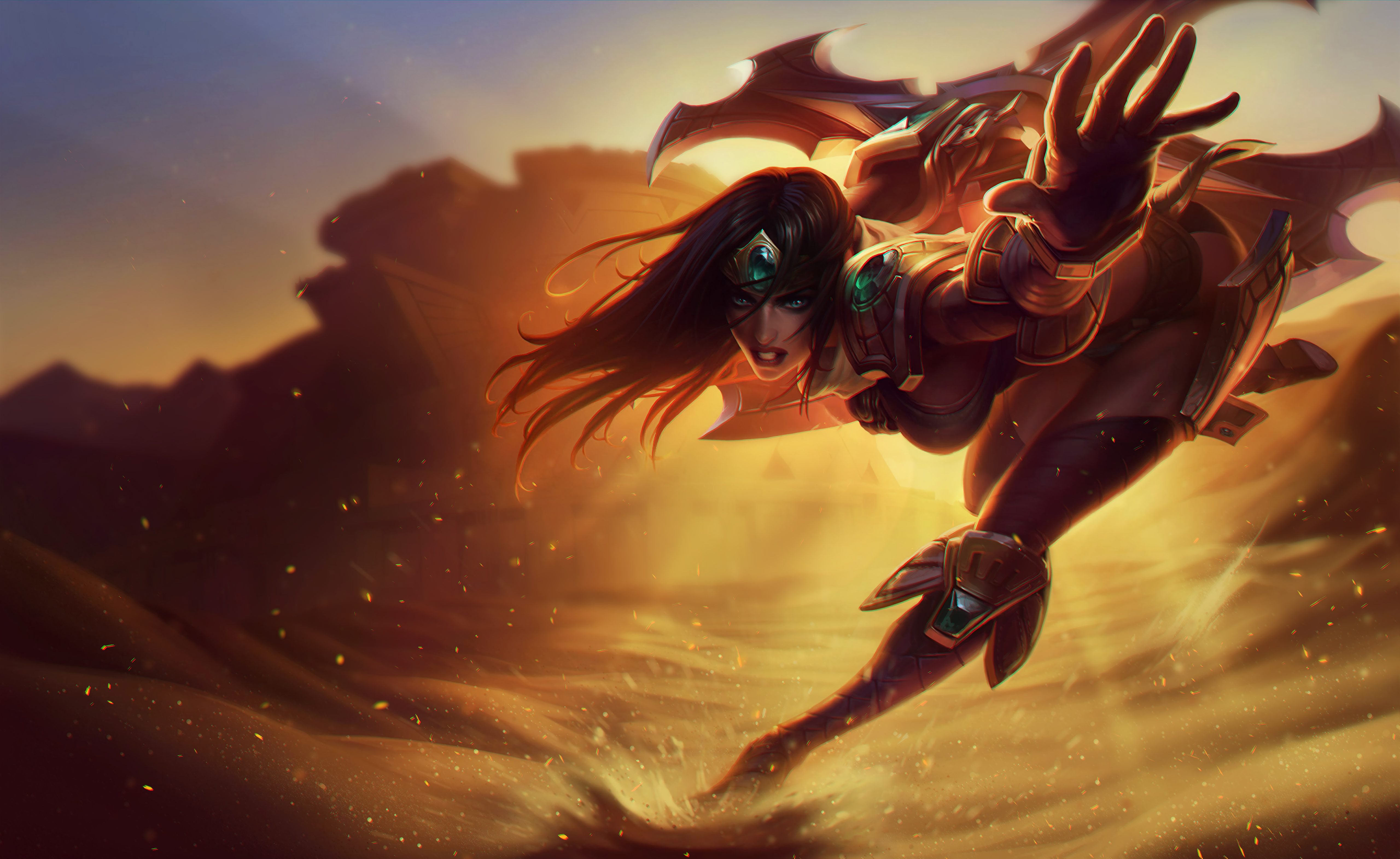 Sivir League Of Legends 8K Wallpapers