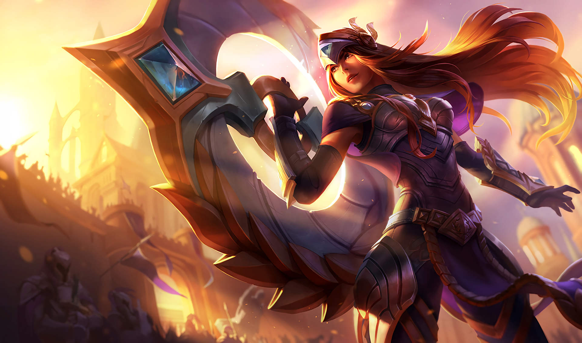 Sivir League Of Legends 8K Wallpapers