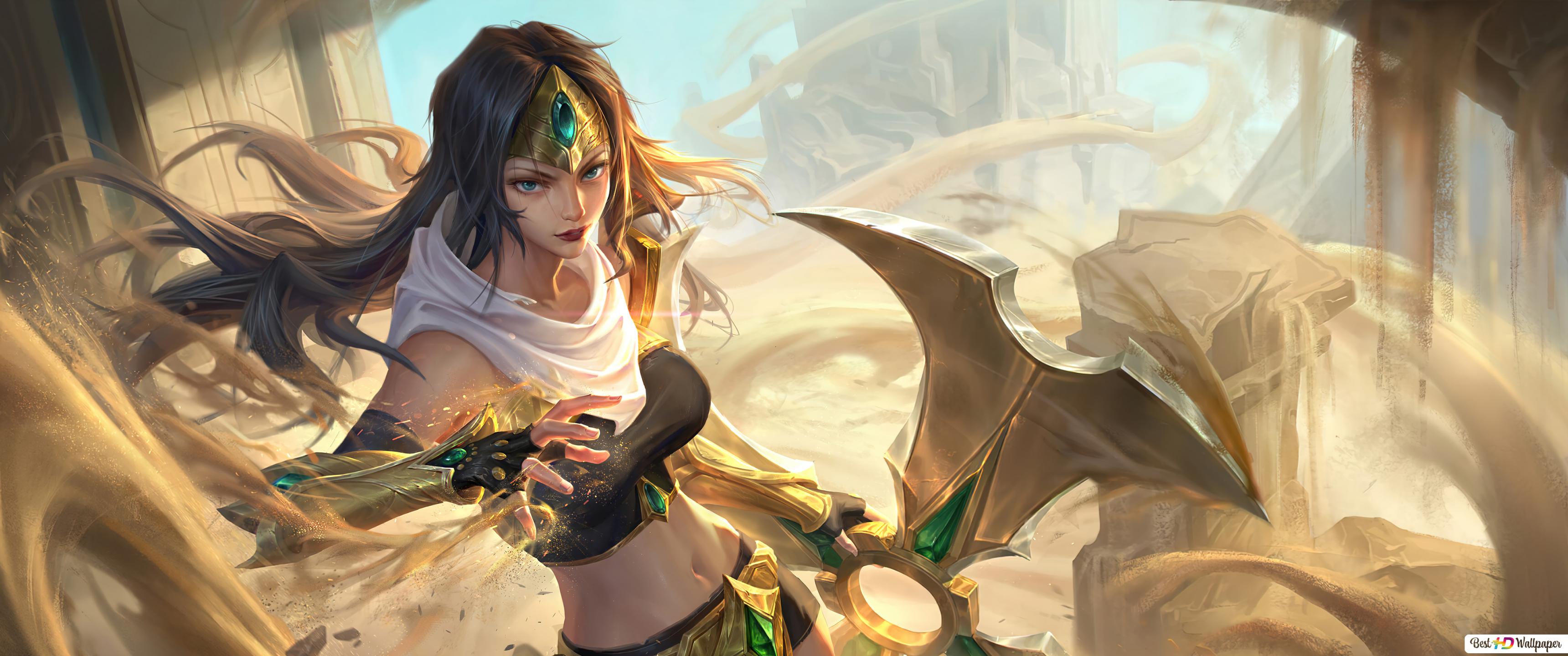 Sivir League Of Legends 8K Wallpapers