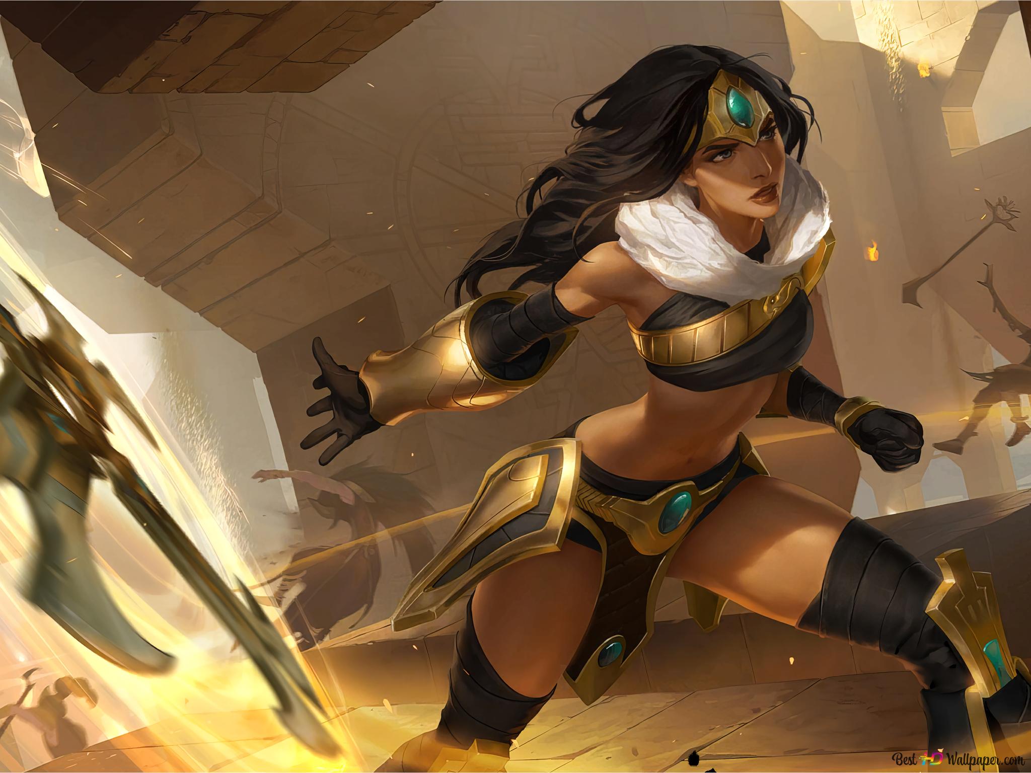 Sivir League Of Legends 8K Wallpapers