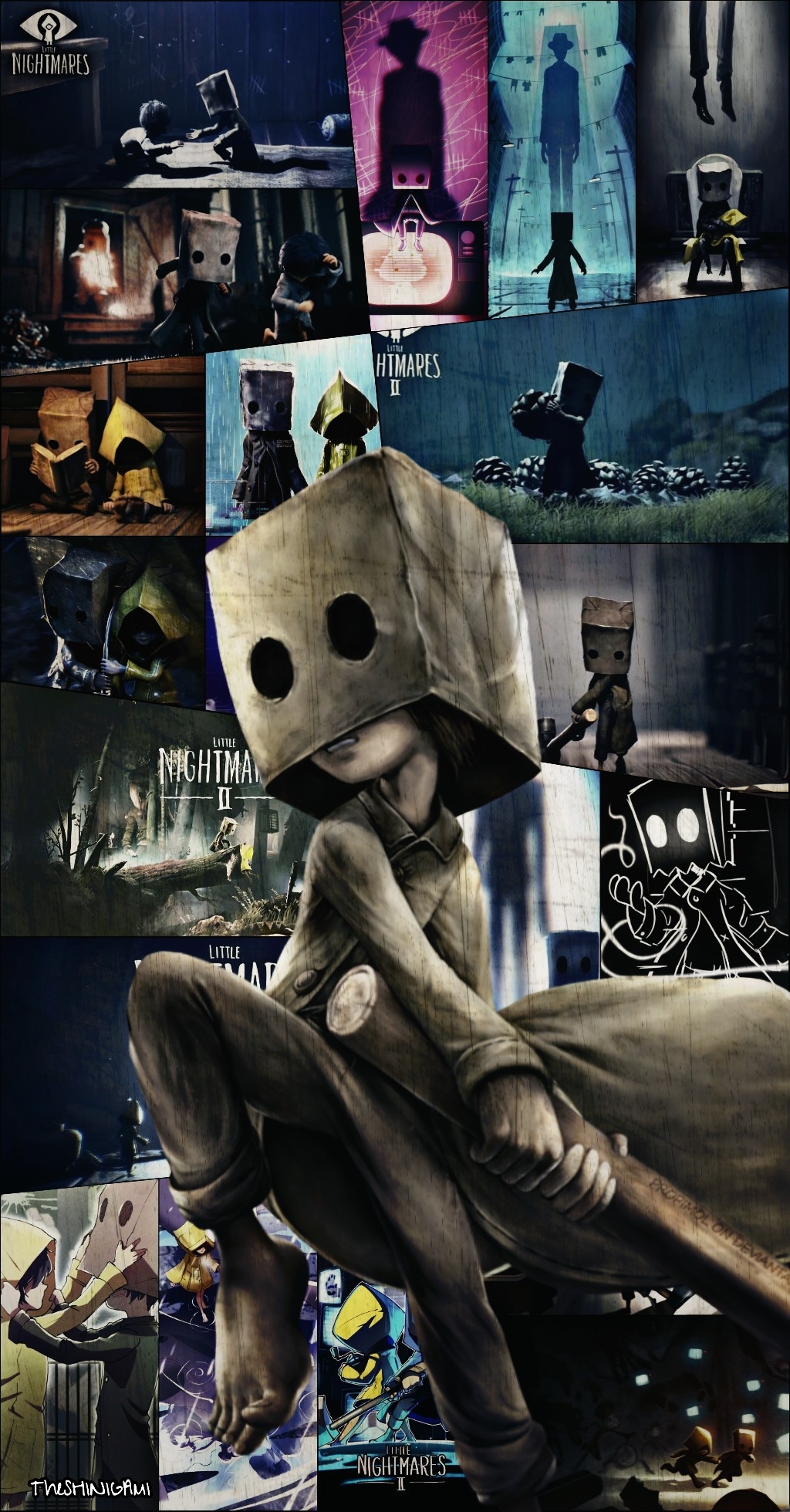 Six &amp; Mono Little Nightmares Wallpapers