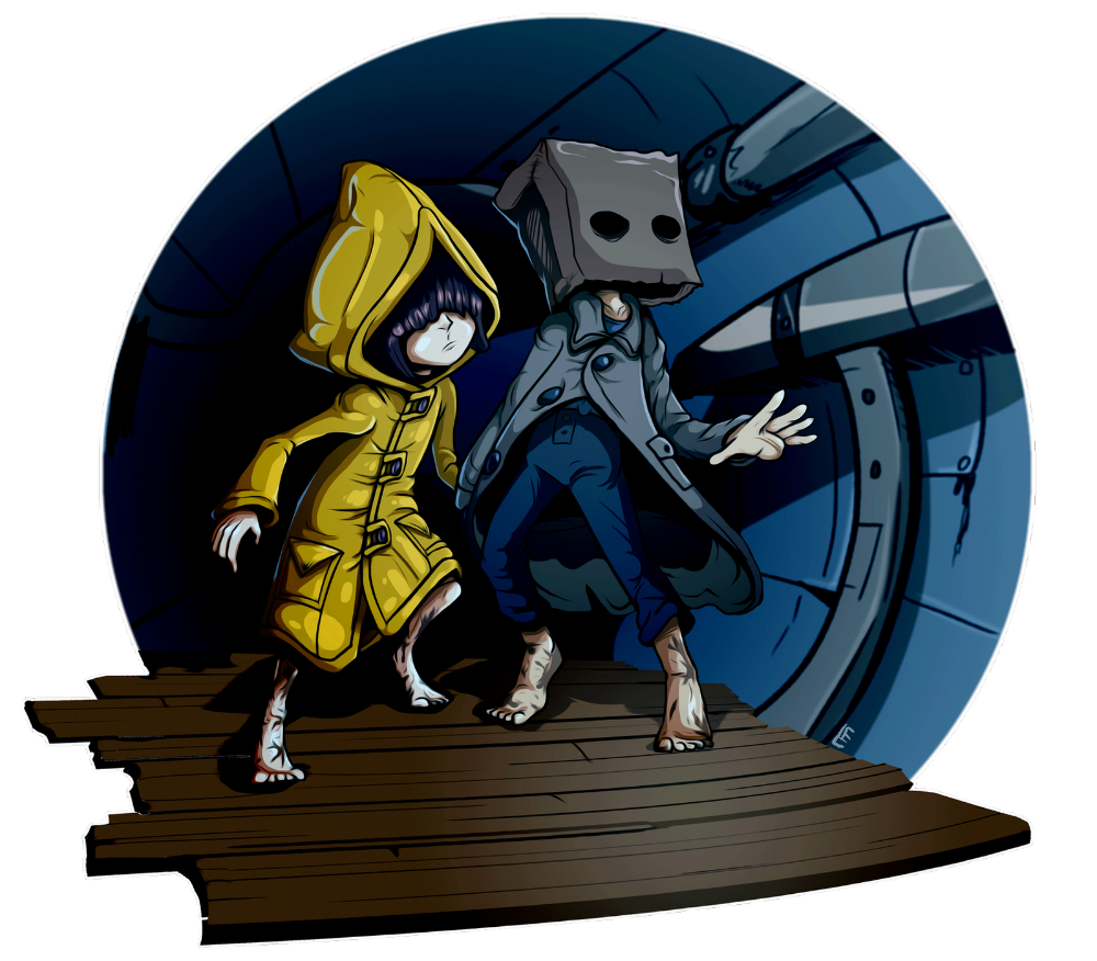 Six &amp; Mono Little Nightmares Wallpapers