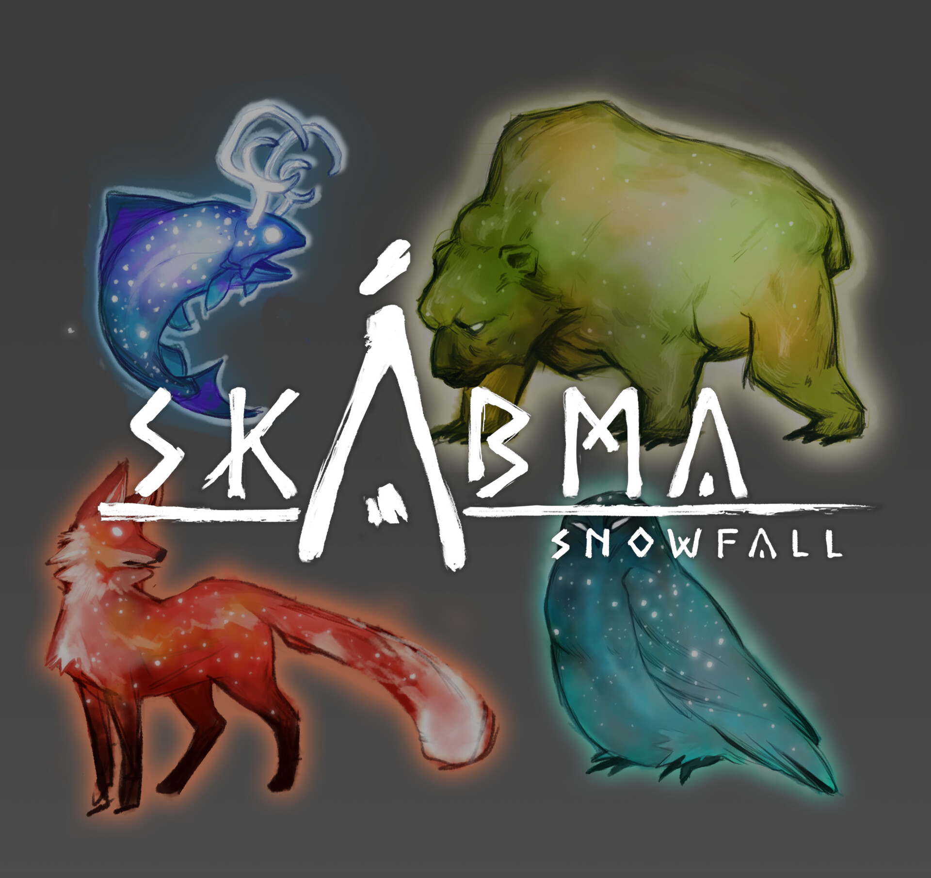 Skabma Snowfall Character Wallpapers