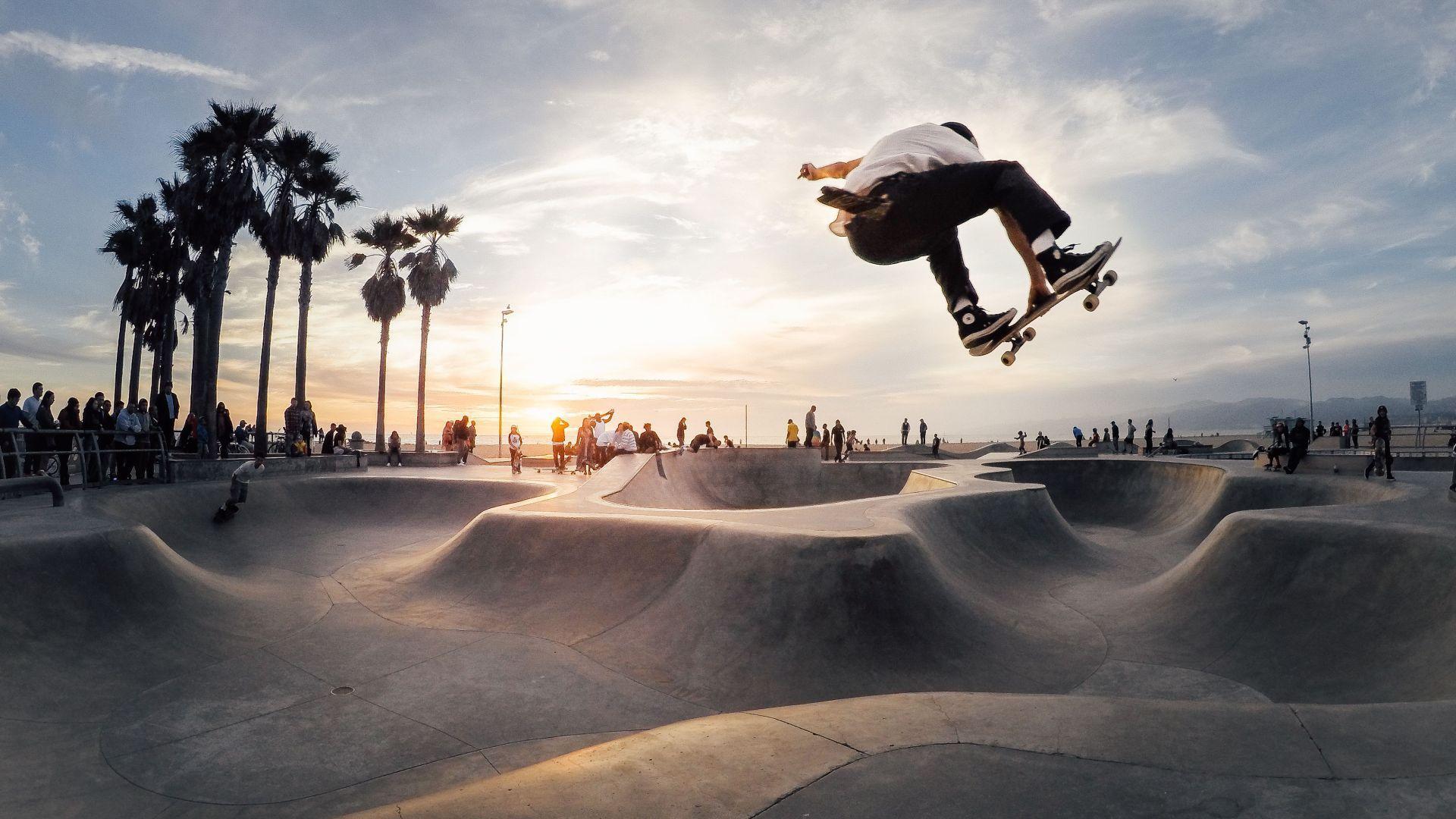 Skate Park Background