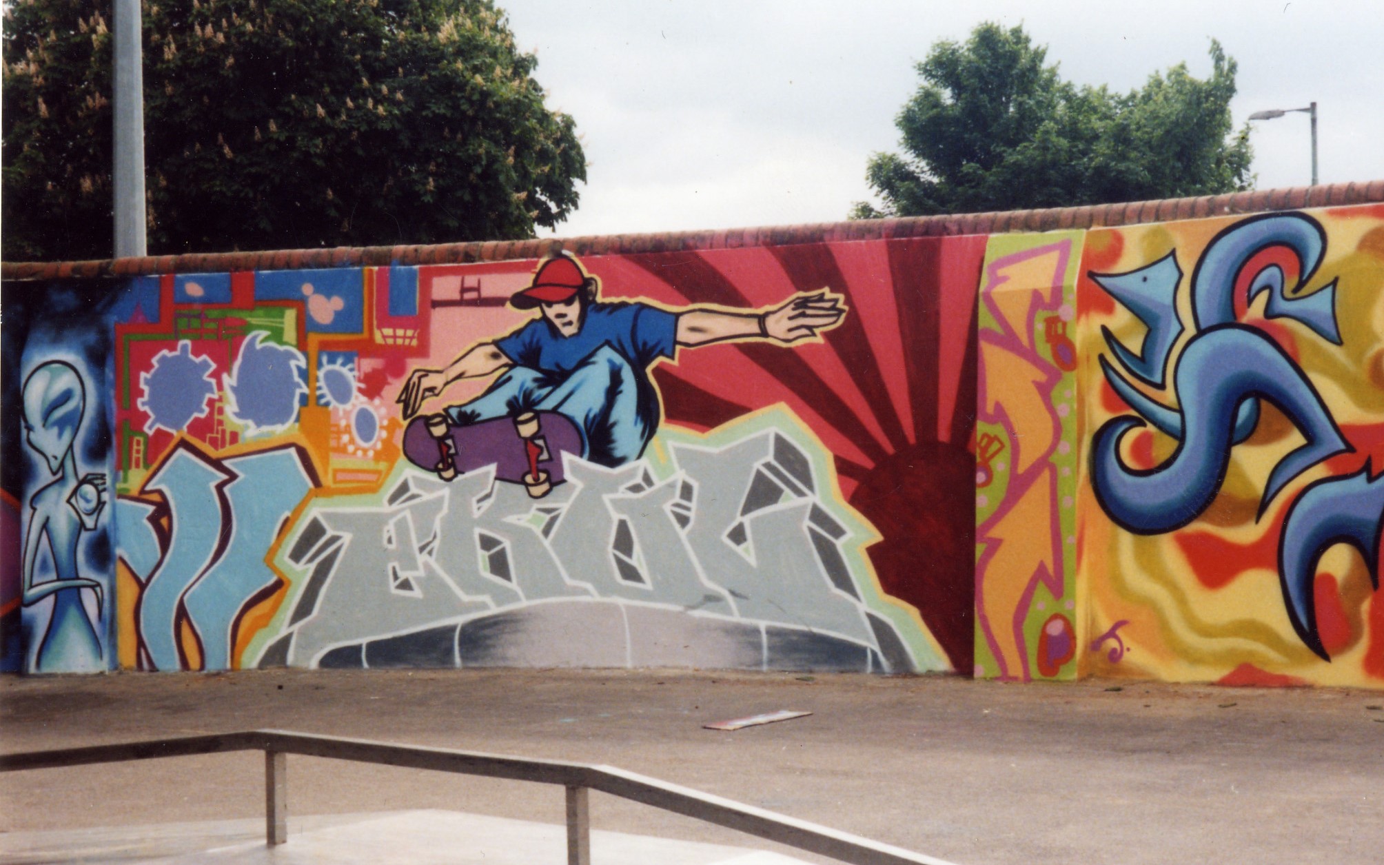 Skate Park Background