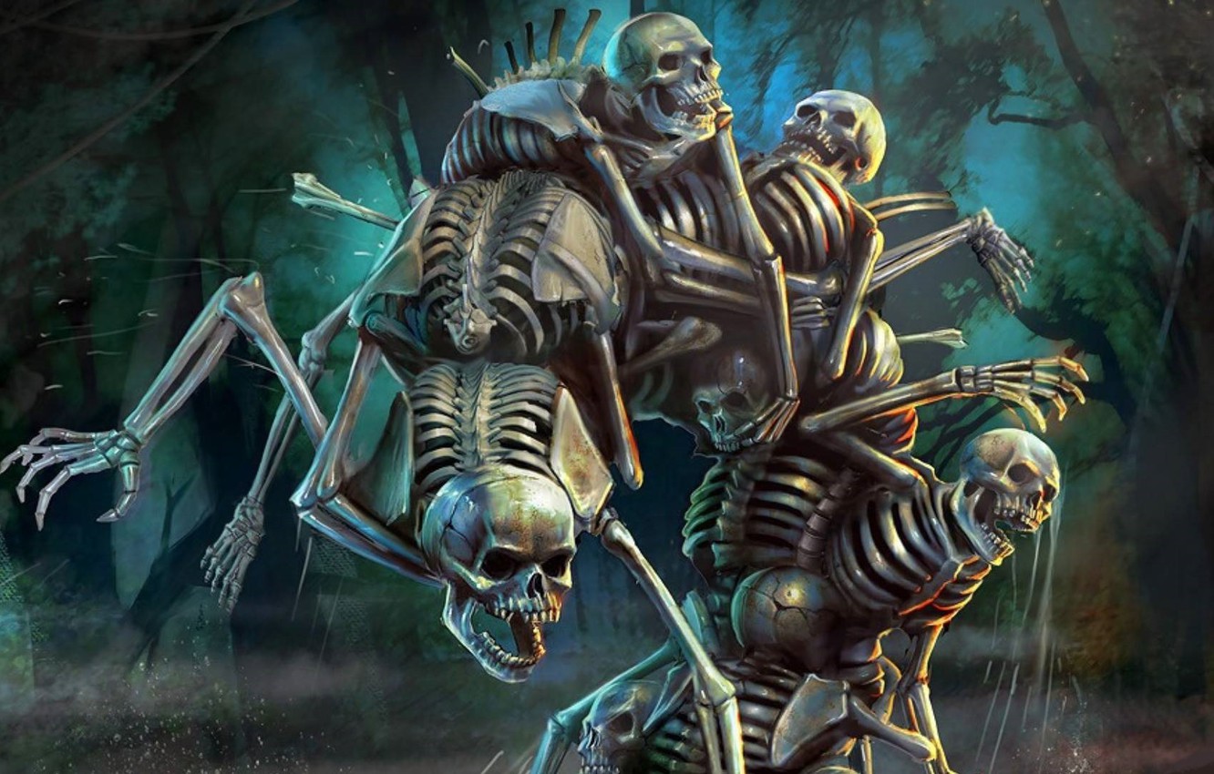 Skeleton Art Wallpapers